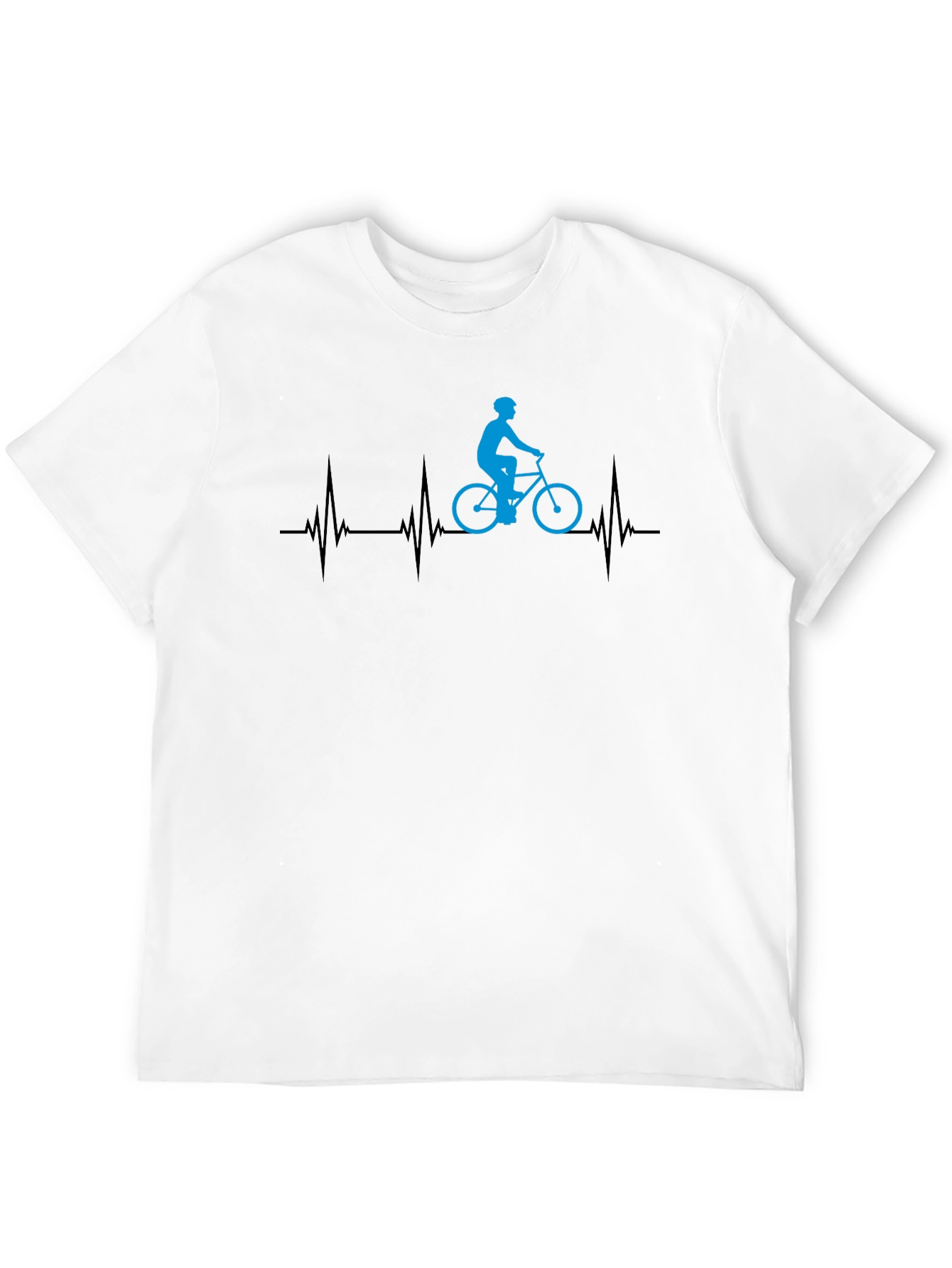 Cyclist Heartbeat T-Shirt - Ride On!