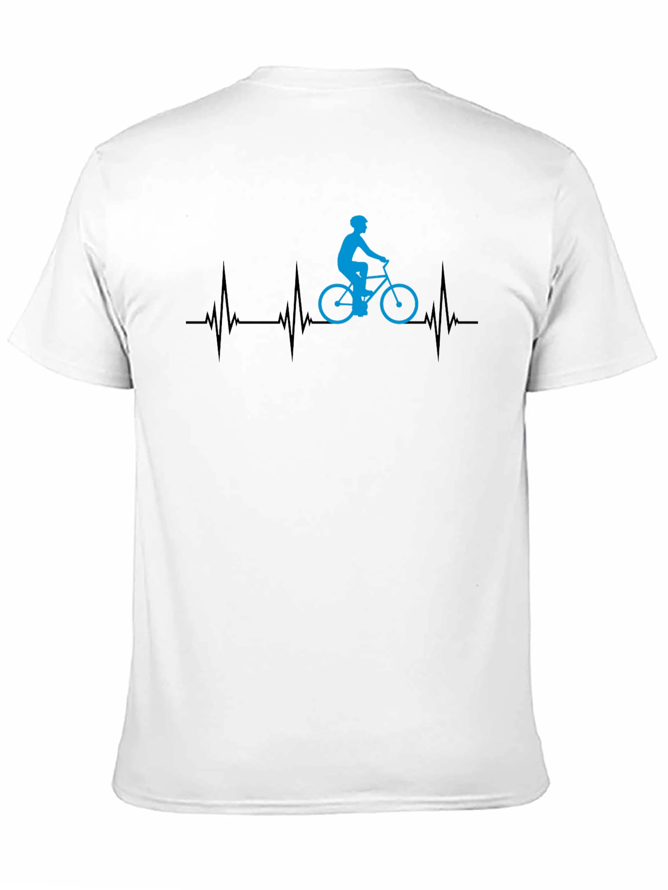 Cyclist Heartbeat T-Shirt - Ride On!