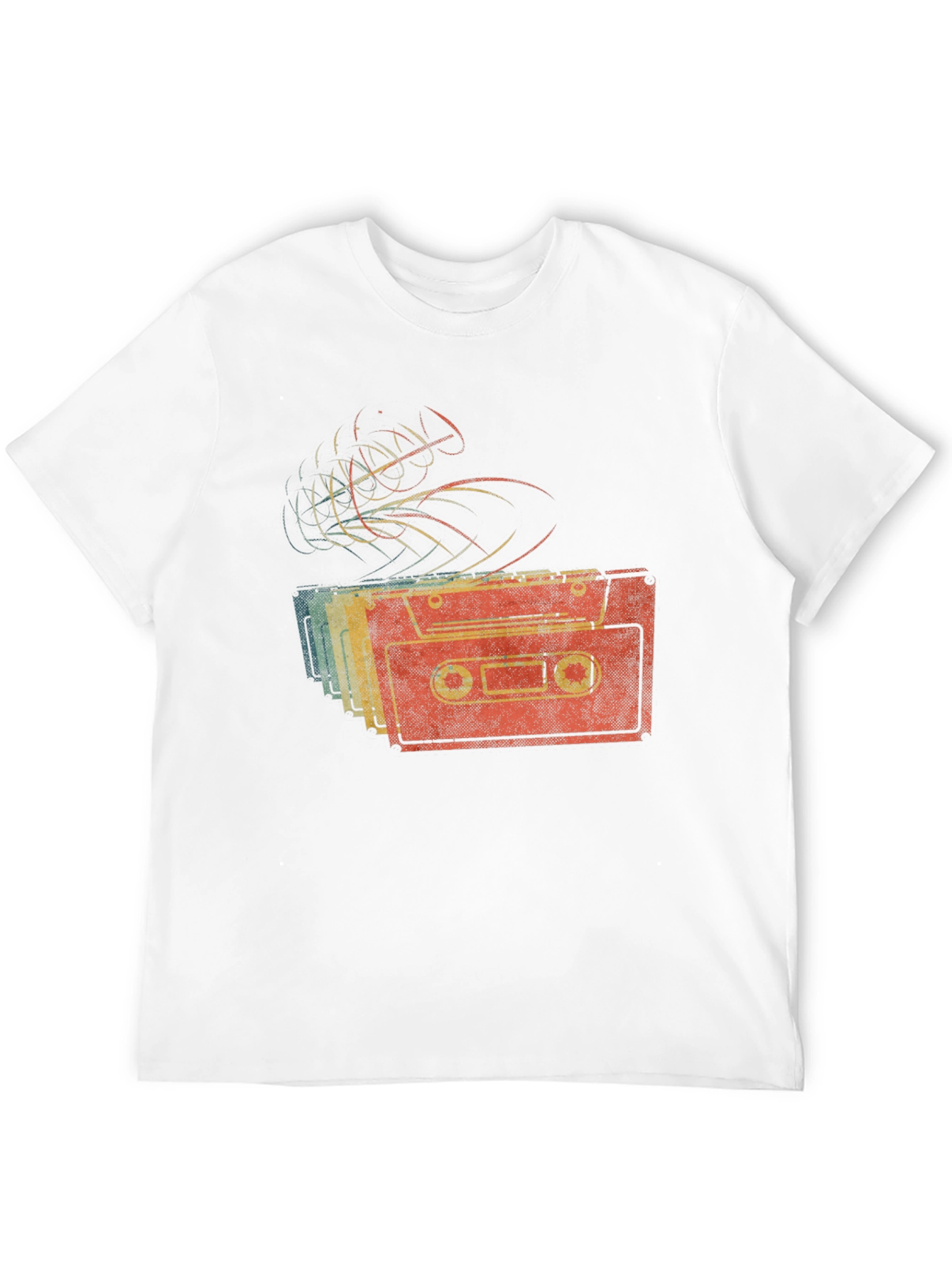 Retro Cassette Tape Graphic T-Shirt