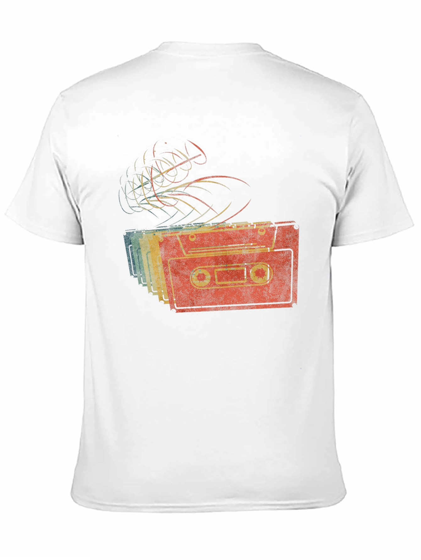 Retro Cassette Tape Graphic T-Shirt