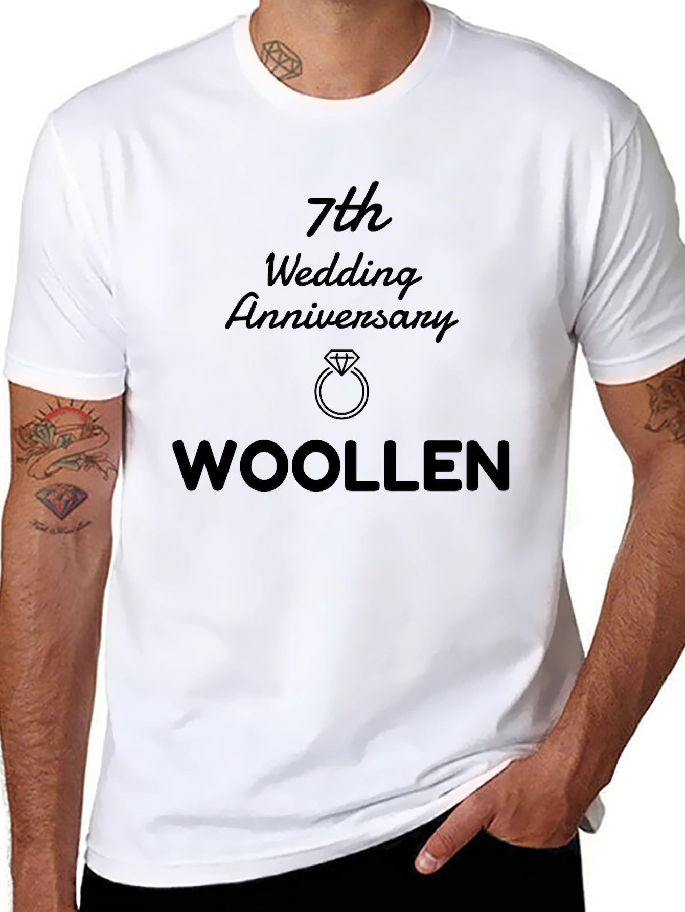 7th Anniversary Woolen T-Shirt