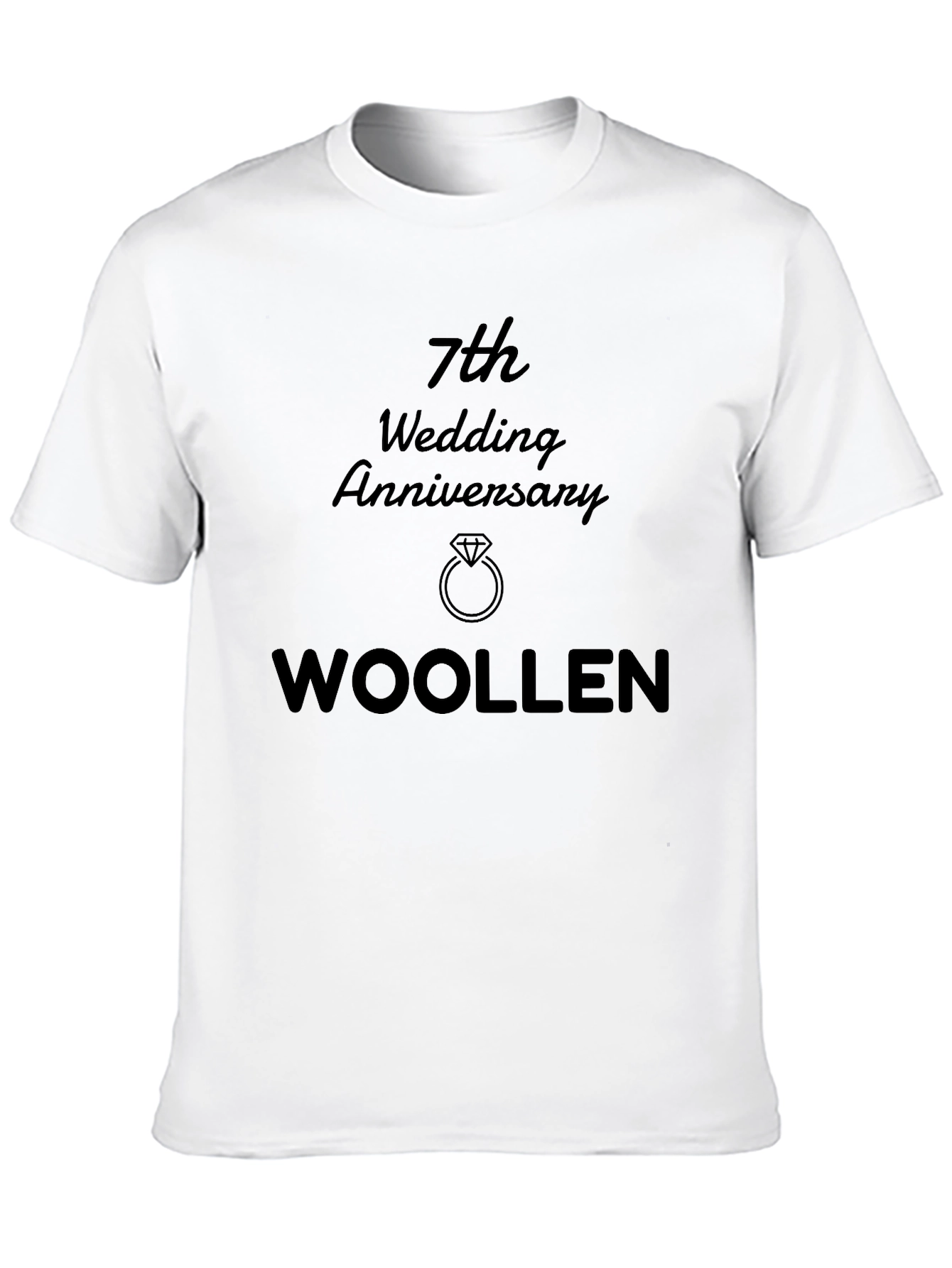 7th Anniversary Woolen T-Shirt