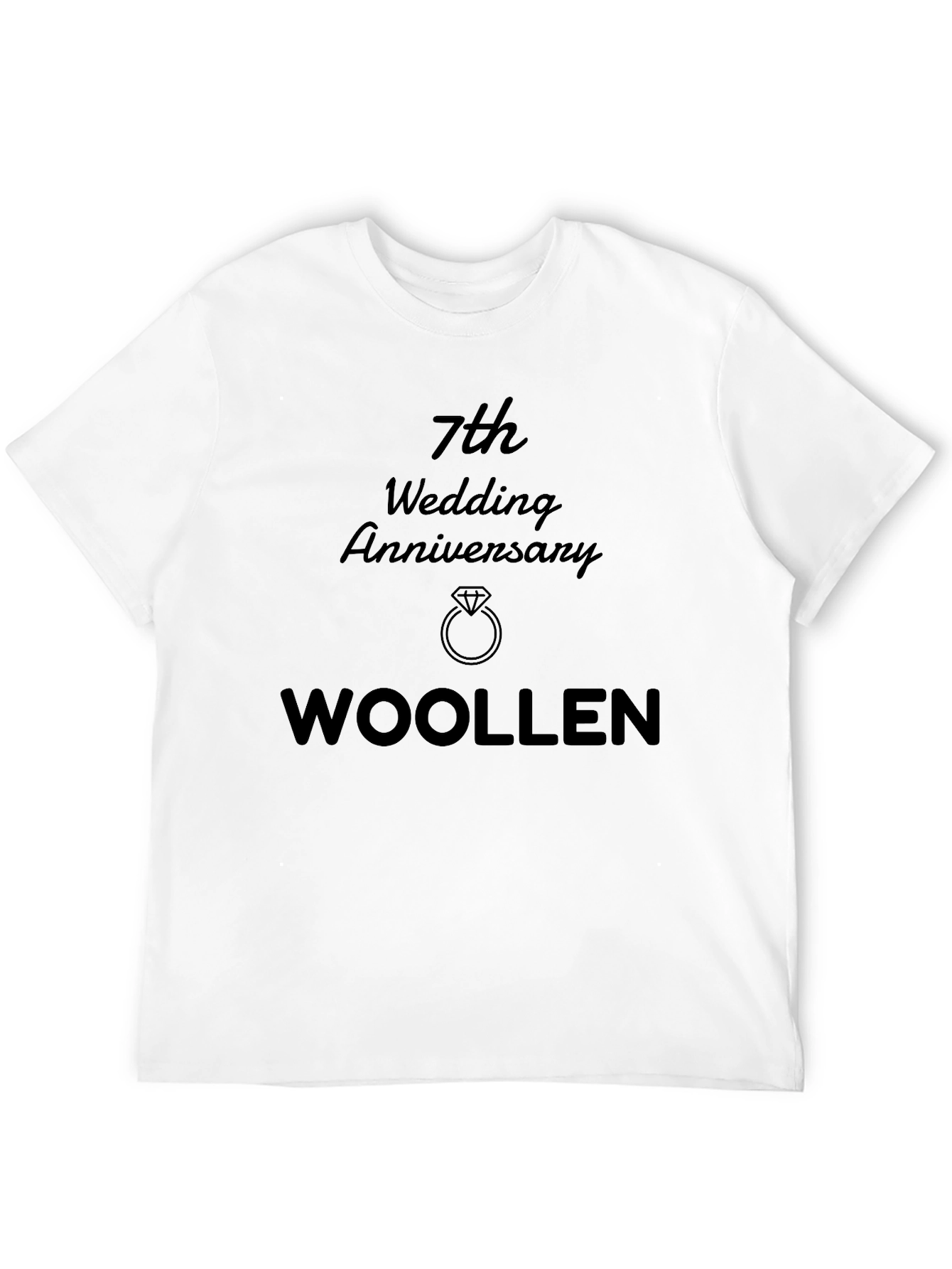 7th Anniversary Woolen T-Shirt