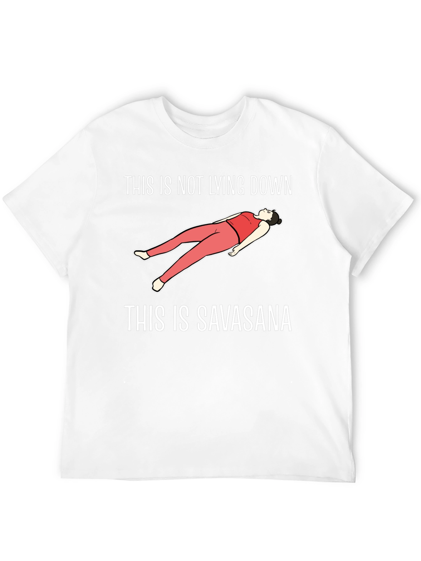 Savasana Yoga T-Shirt - Funny Meditation Tee