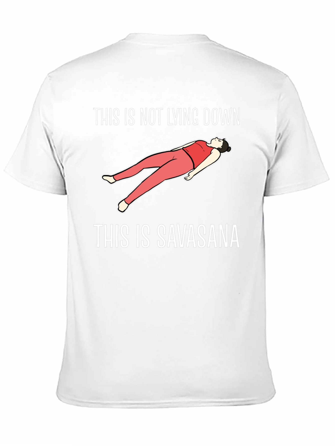 Savasana Yoga T-Shirt - Funny Meditation Tee