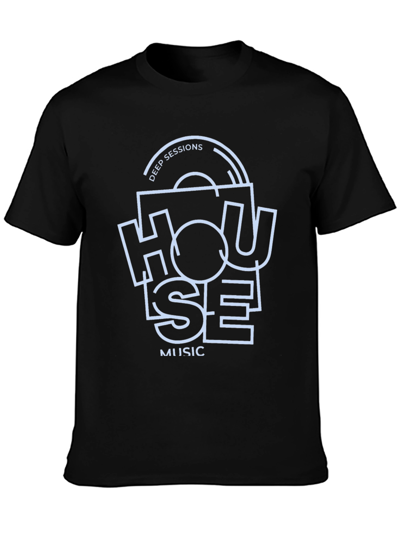 Deep Sessions House Music Graphic Tee