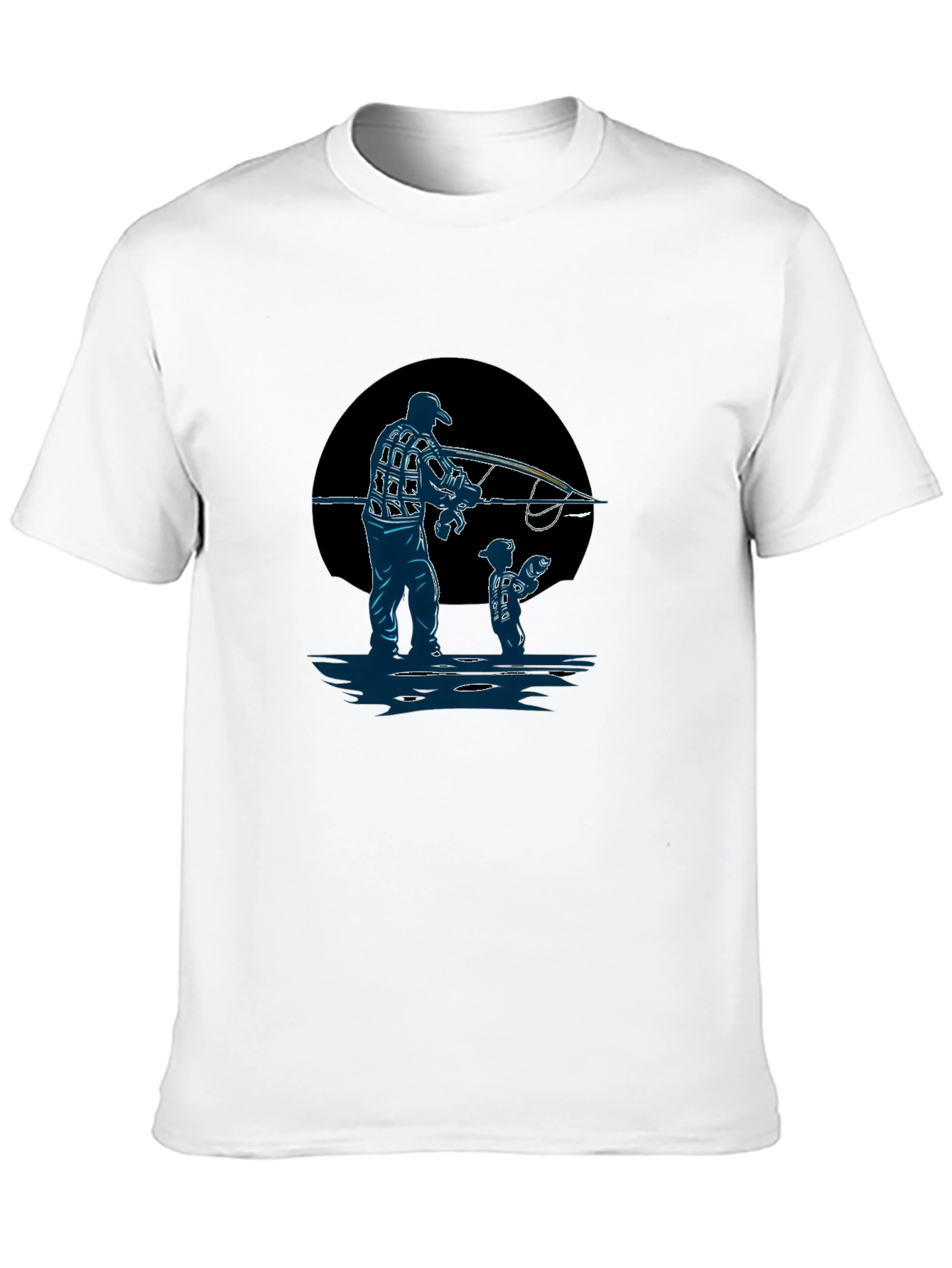 Fishing Dad & Son Graphic Tee