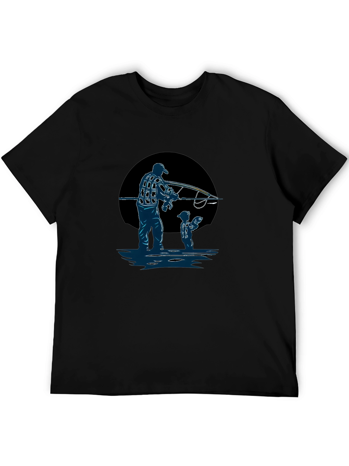Fishing Dad & Son Graphic Tee