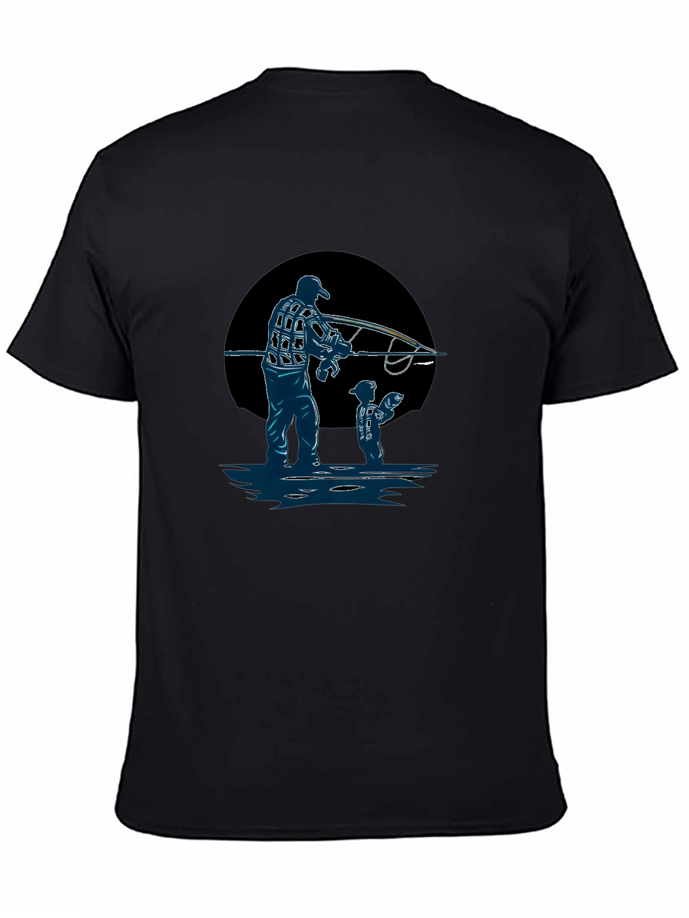 Fishing Dad & Son Graphic Tee