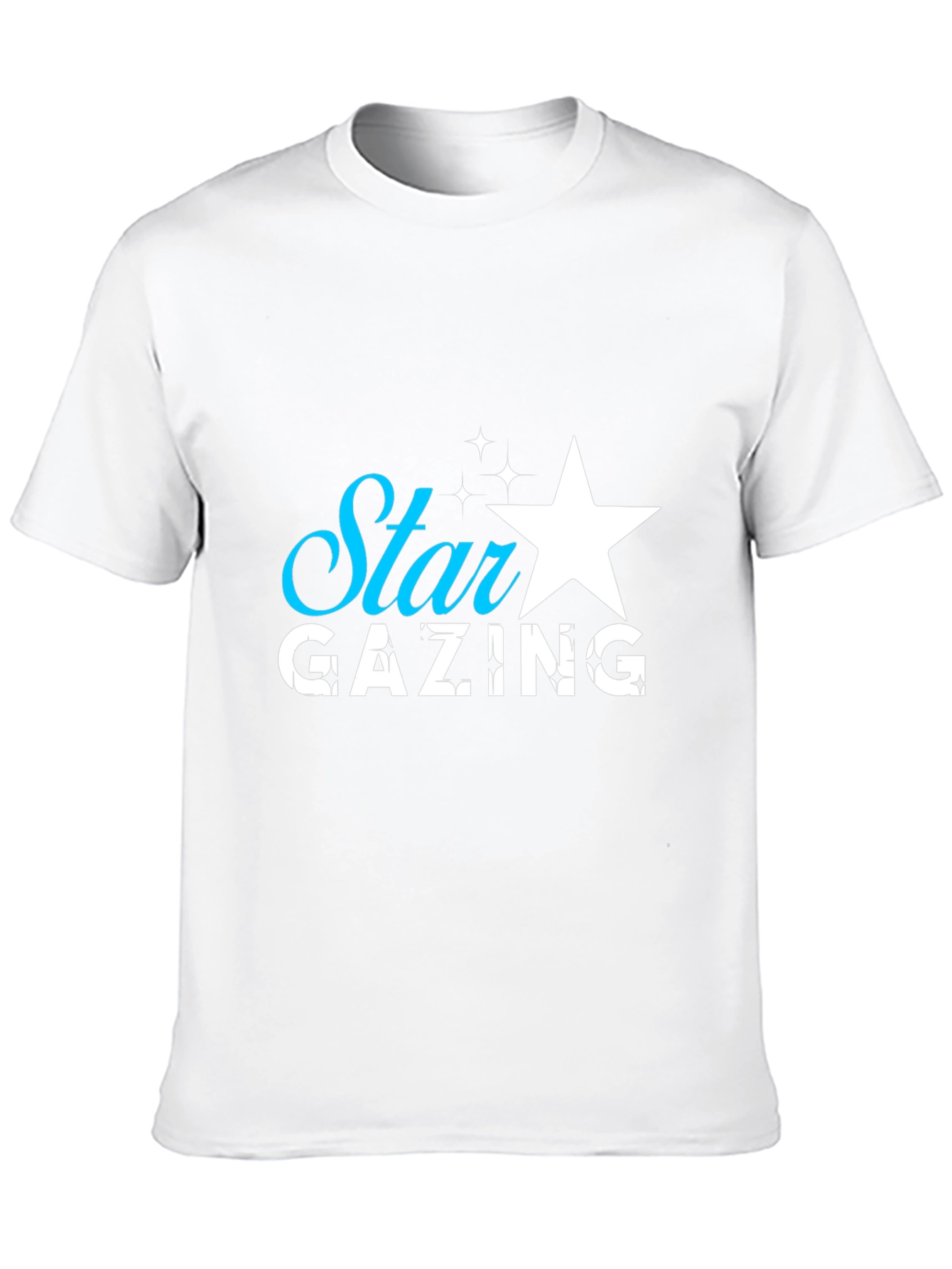 Star Gazing Black Graphic Tee