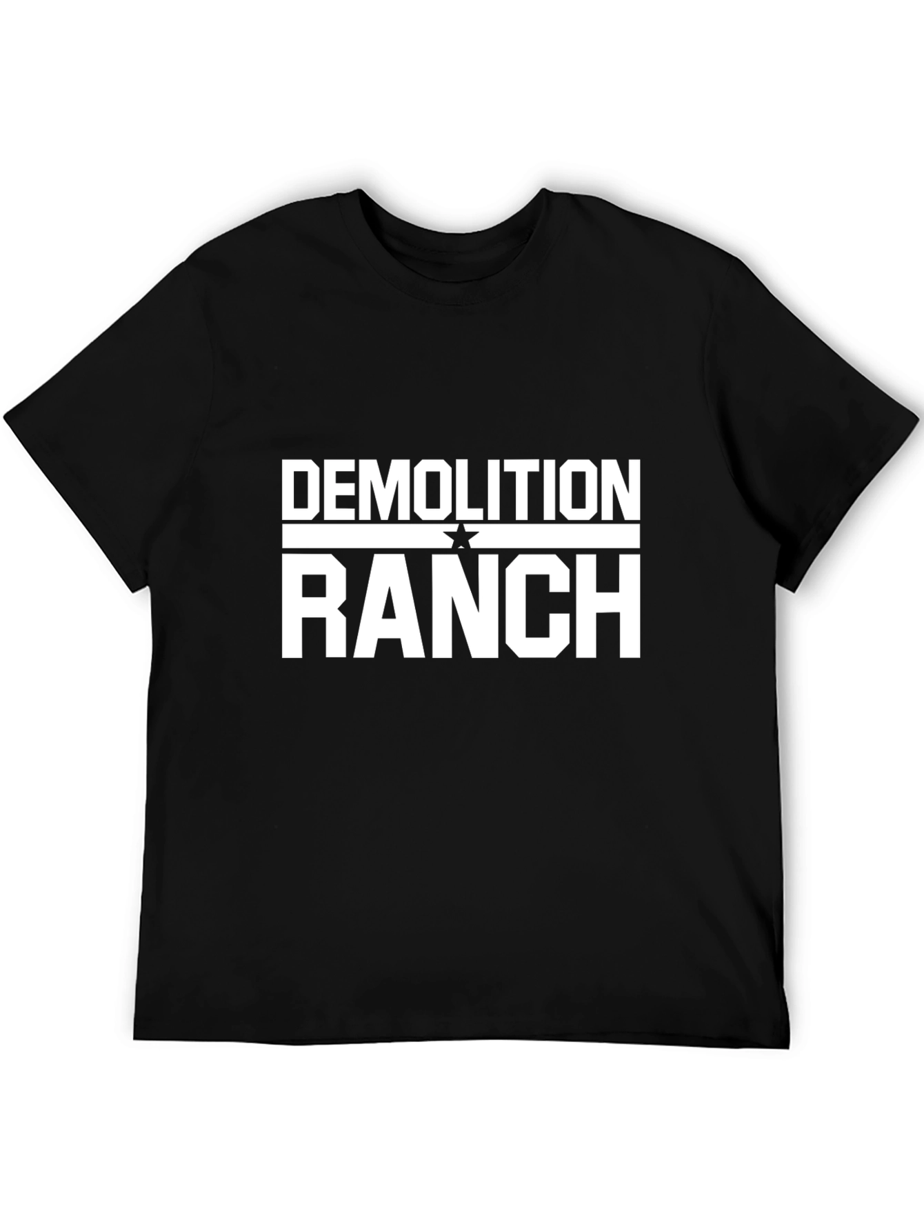 Demolition Ranch Graphic T-Shirt - Black Cotton Tee