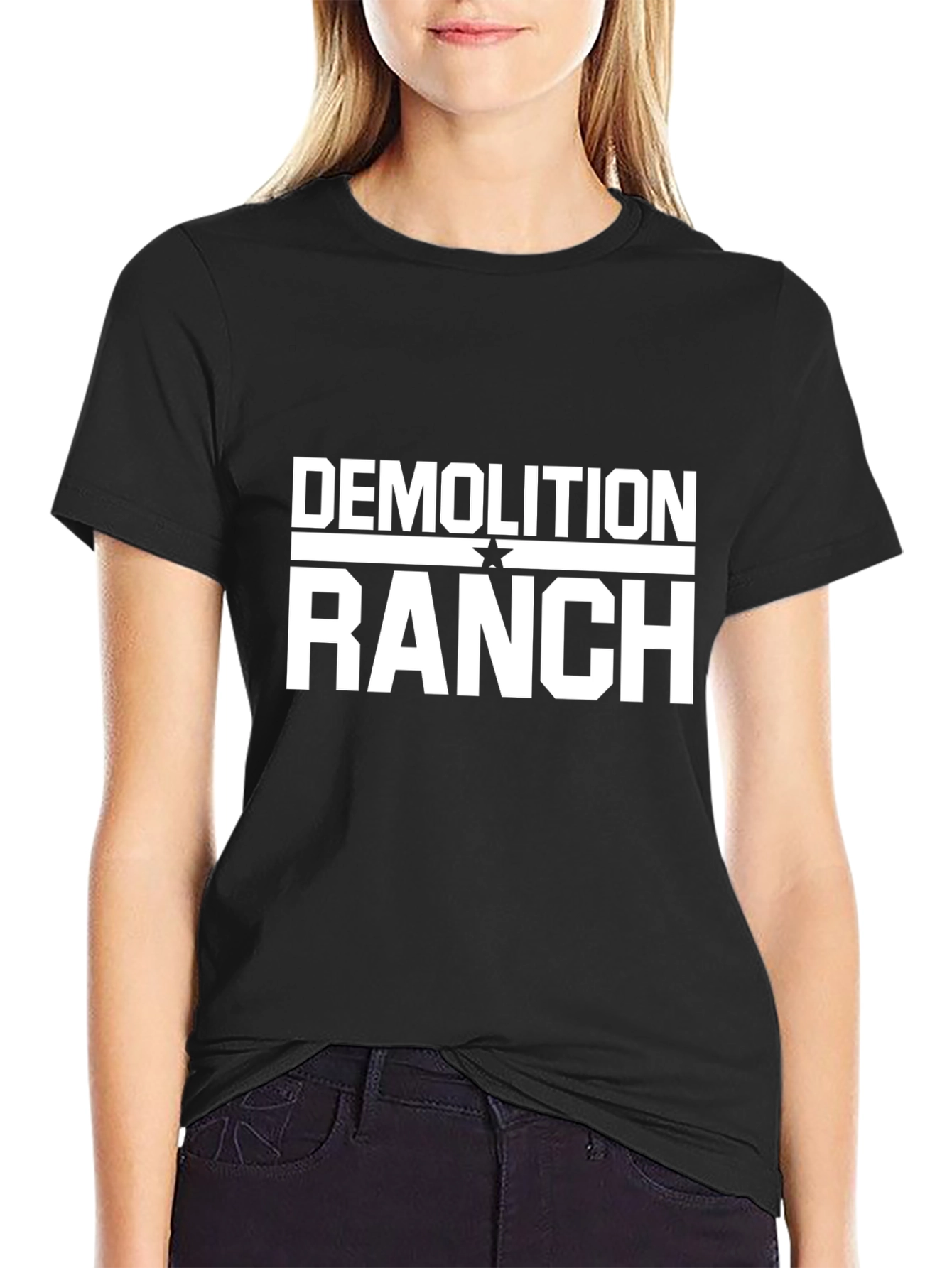 Demolition Ranch Graphic T-Shirt - Black Cotton Tee