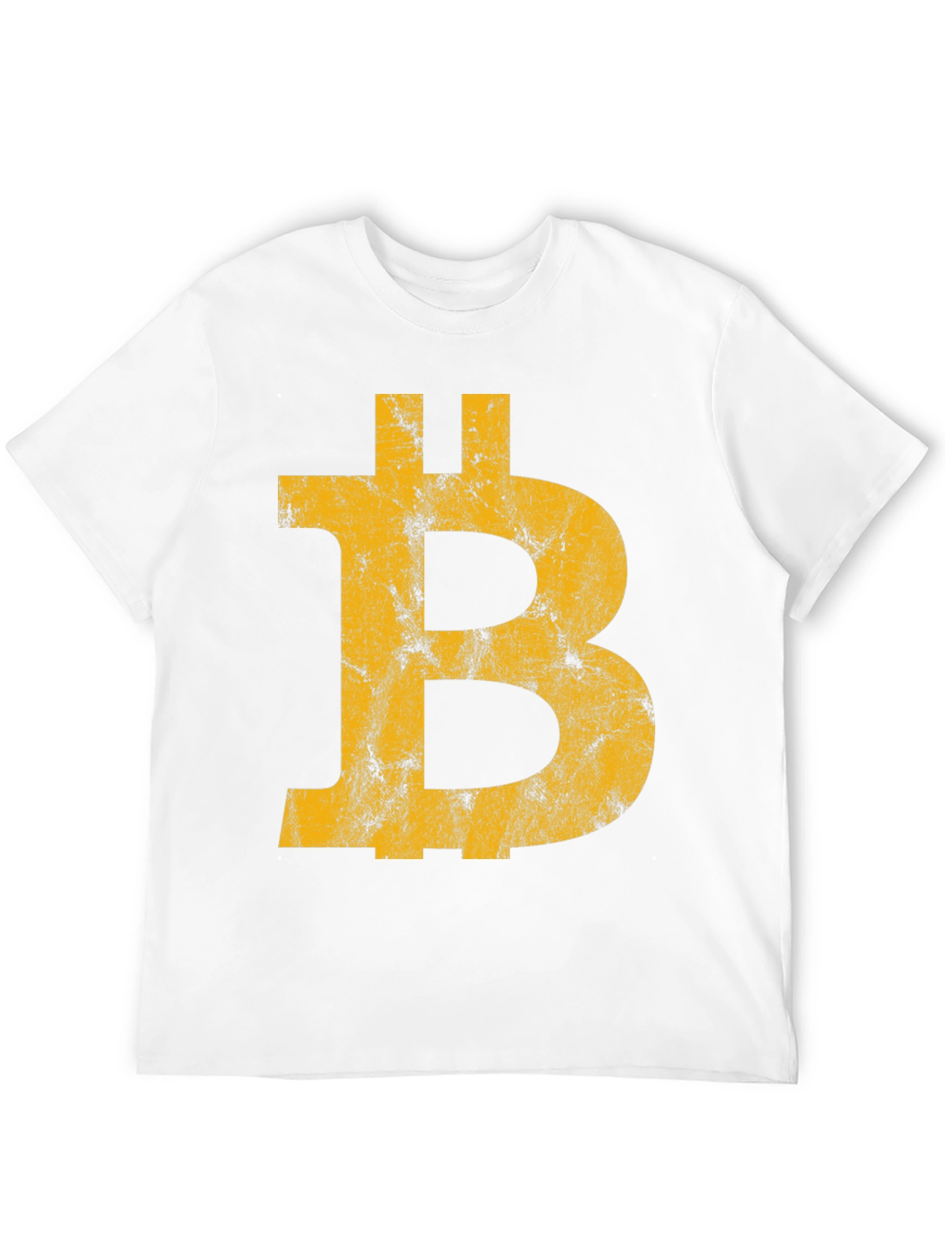 Bitcoin Symbol Black T-Shirt - Cryptocurrency Tee