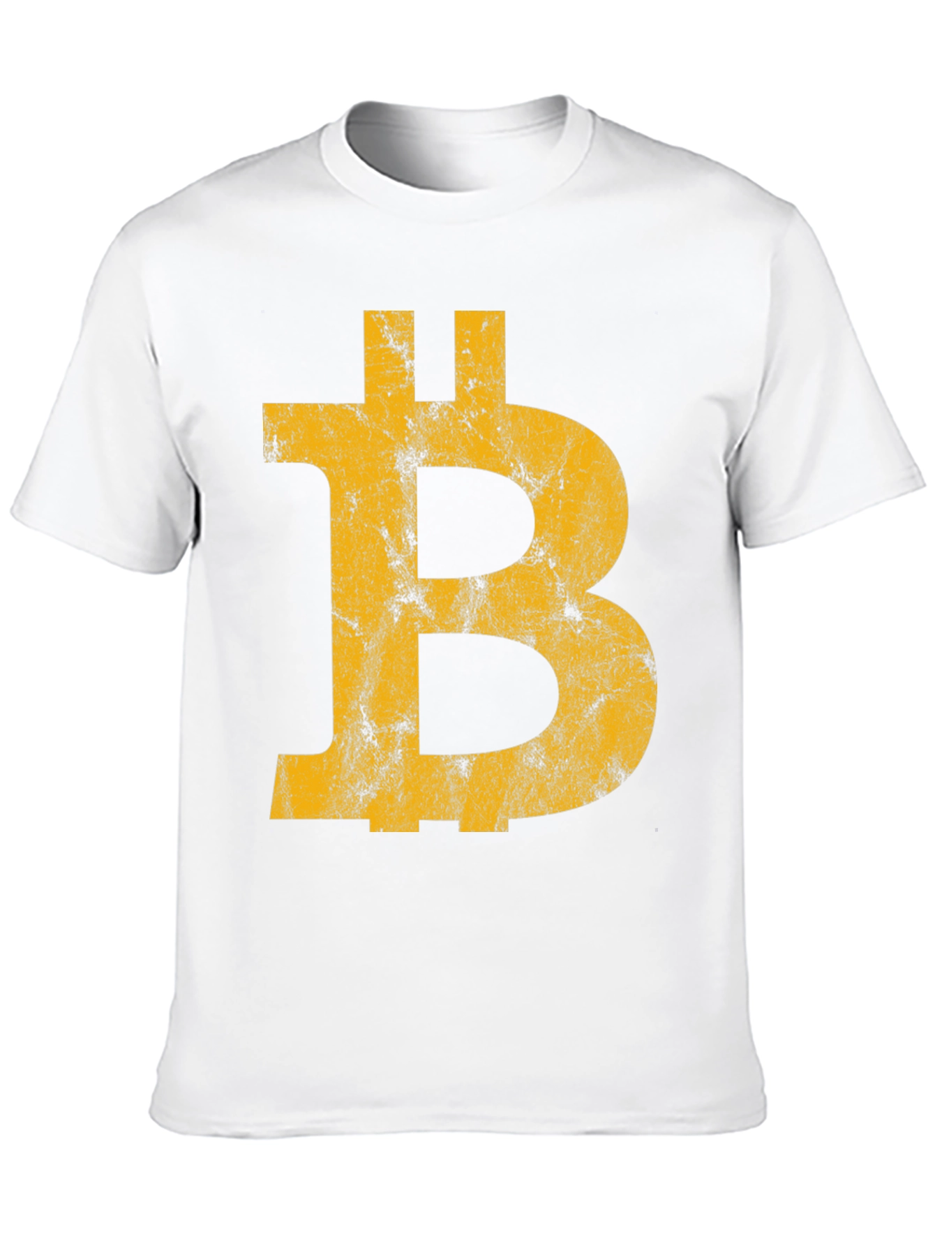 Bitcoin Symbol Black T-Shirt - Cryptocurrency Tee
