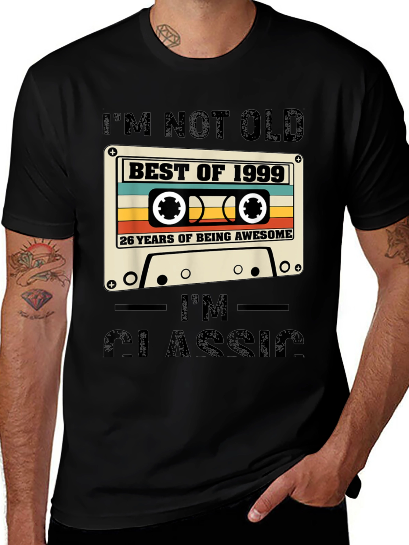 Best of 1999 Graphic T-Shirt - Birthday Gift Tee