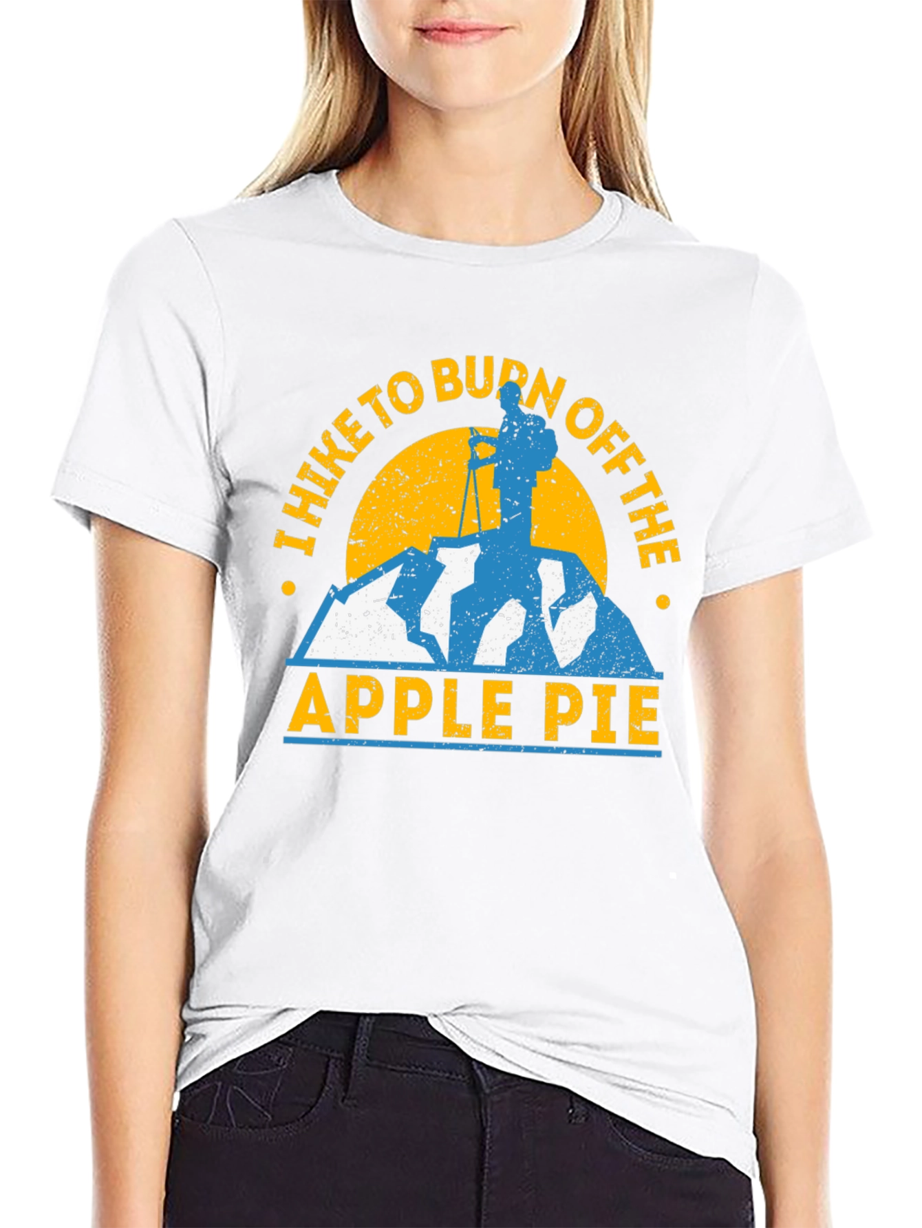 Hike to Burn Off the Apple Pie T-Shirt