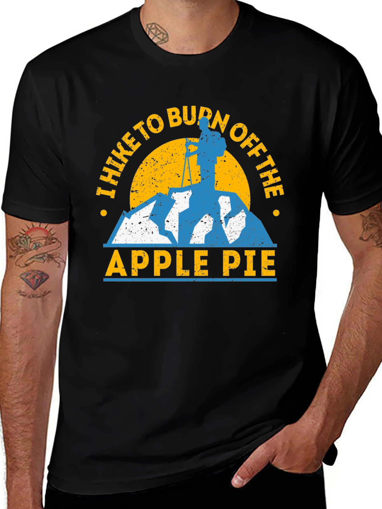 Hike to Burn Off the Apple Pie T-Shirt