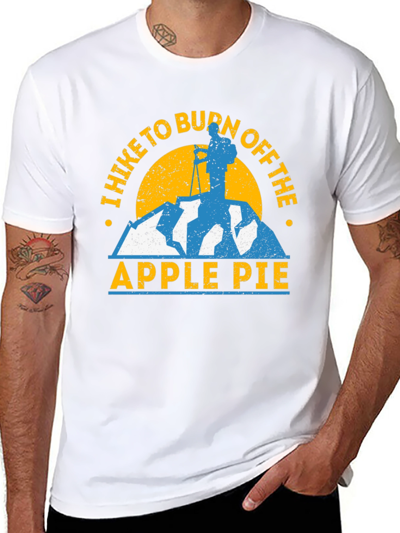 Hike to Burn Off the Apple Pie T-Shirt