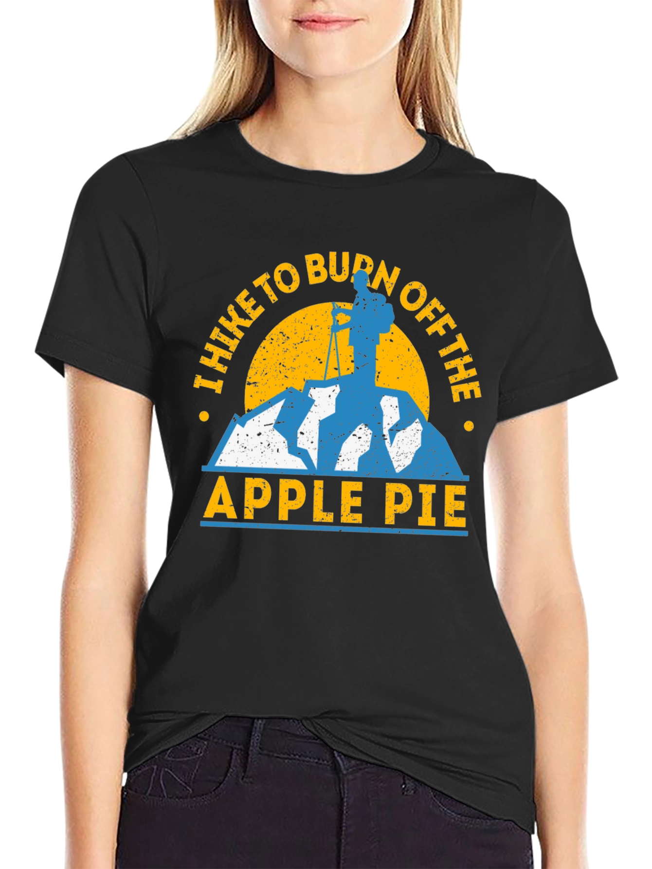 Hike to Burn Off the Apple Pie T-Shirt