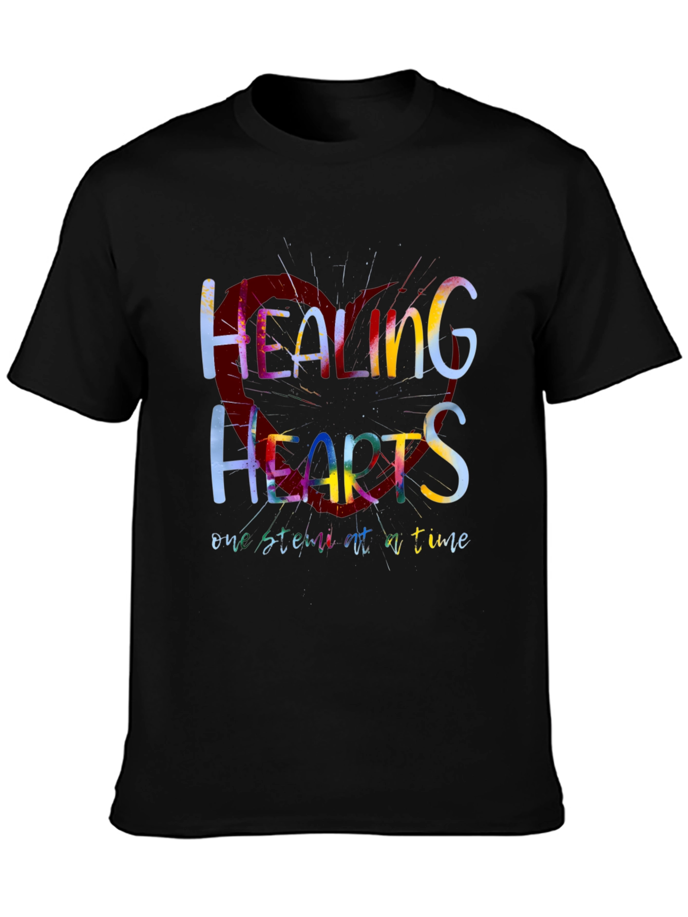 Healing Hearts Graphic Tee - Comfort Fit