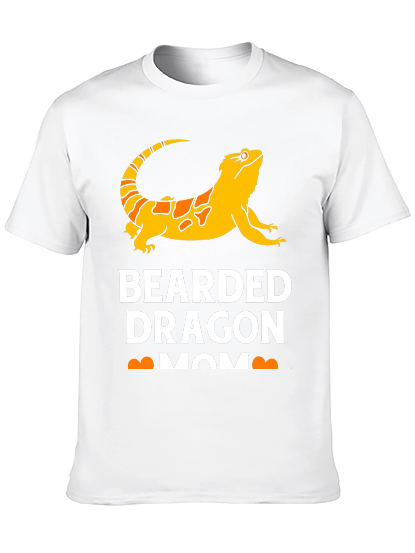 Bearded Dragon Mom T-Shirt - Black Graphic Tee