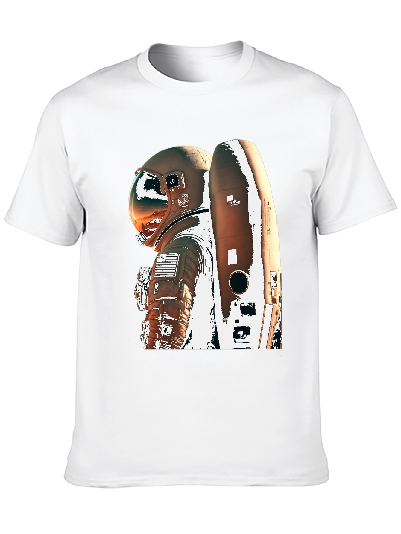 Astronaut Graphic T-Shirt - Space Explorer Tee
