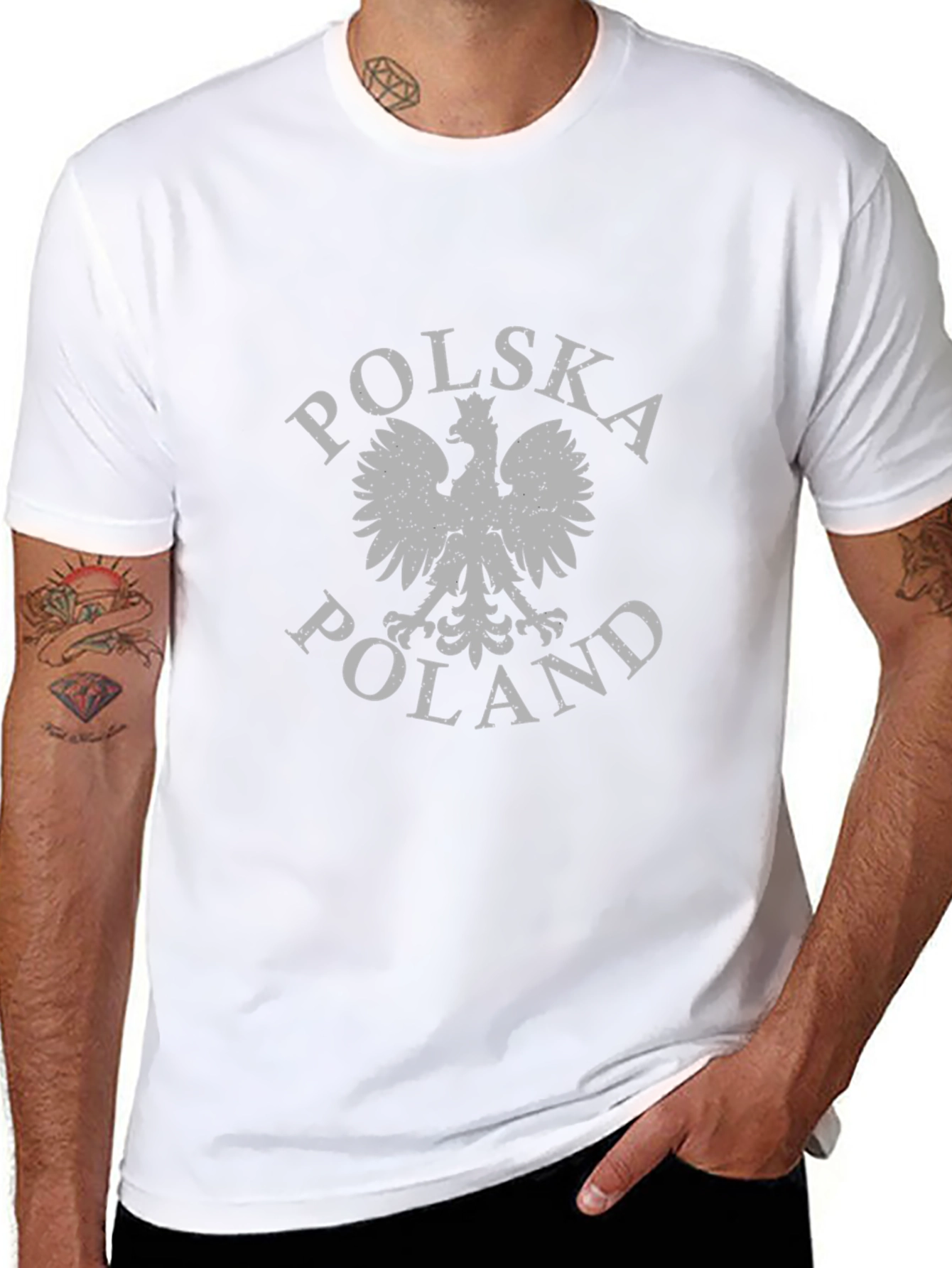 Poland Polska Eagle Graphic T-Shirt