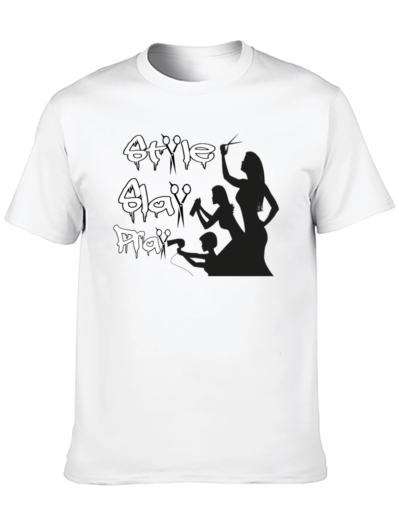 Style Bla Hair Salon Black Graphic T-Shirt