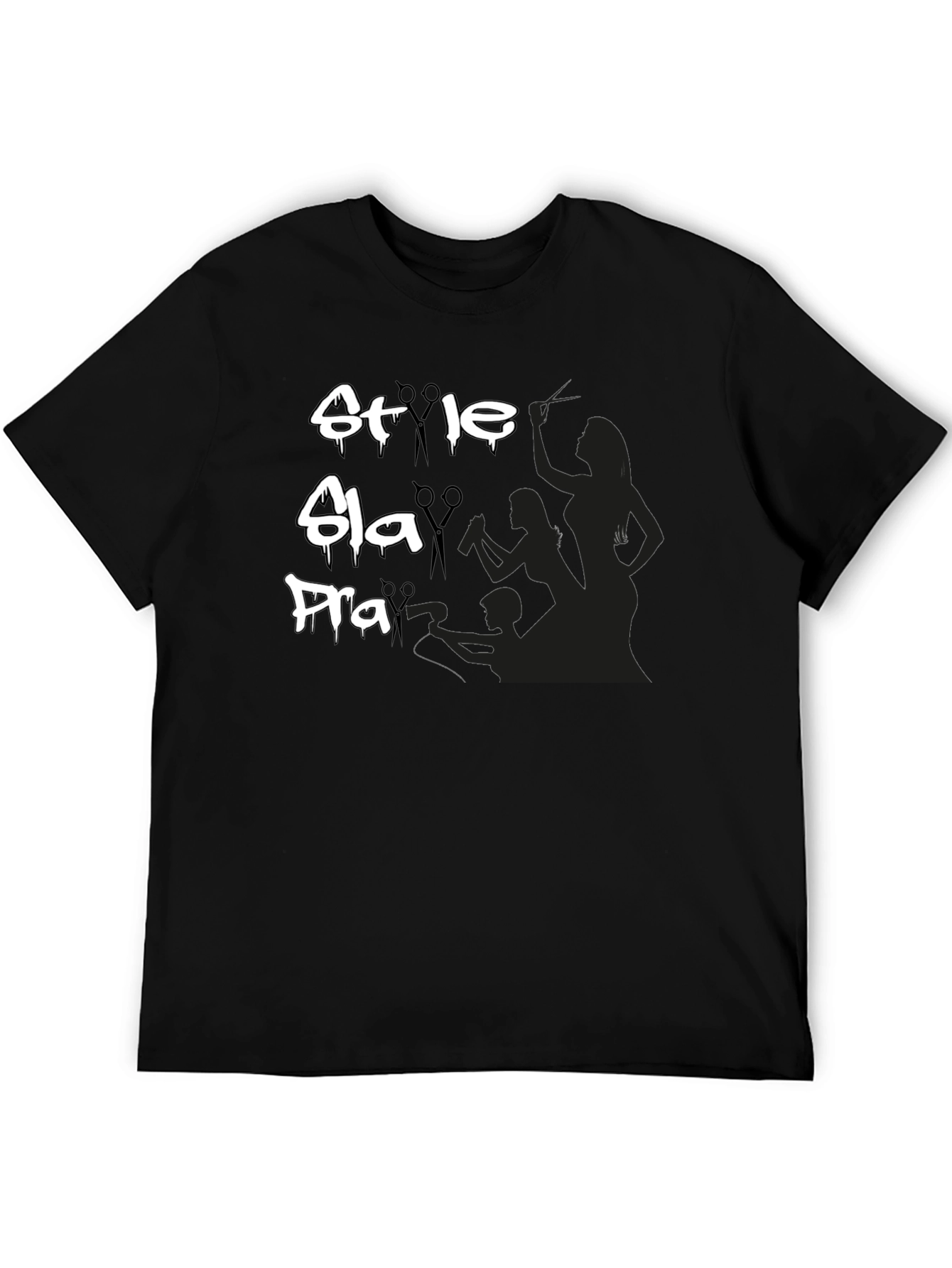 Style Bla Hair Salon Black Graphic T-Shirt