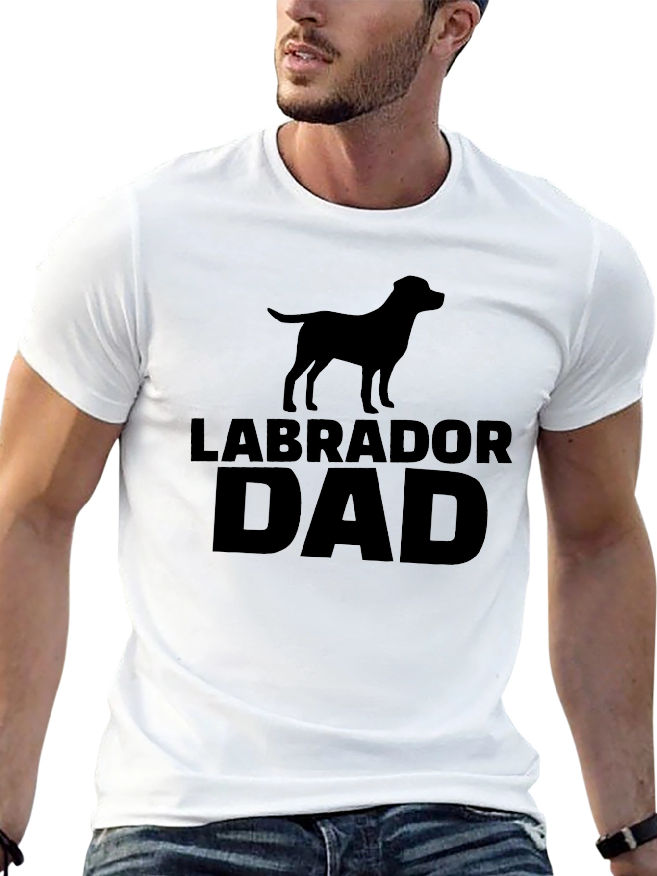 Labrador Dad T-Shirt - Dog Lover Apparel
