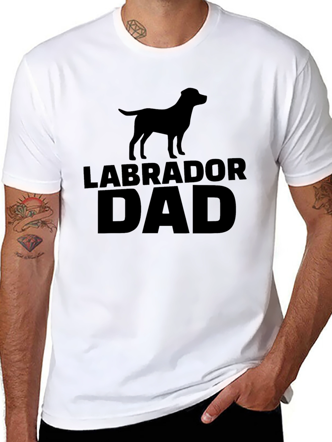 Labrador Dad T-Shirt - Dog Lover Apparel