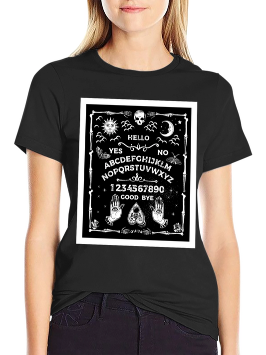 Ouija Board Graphic Tee - Gothic Occult T-Shirt