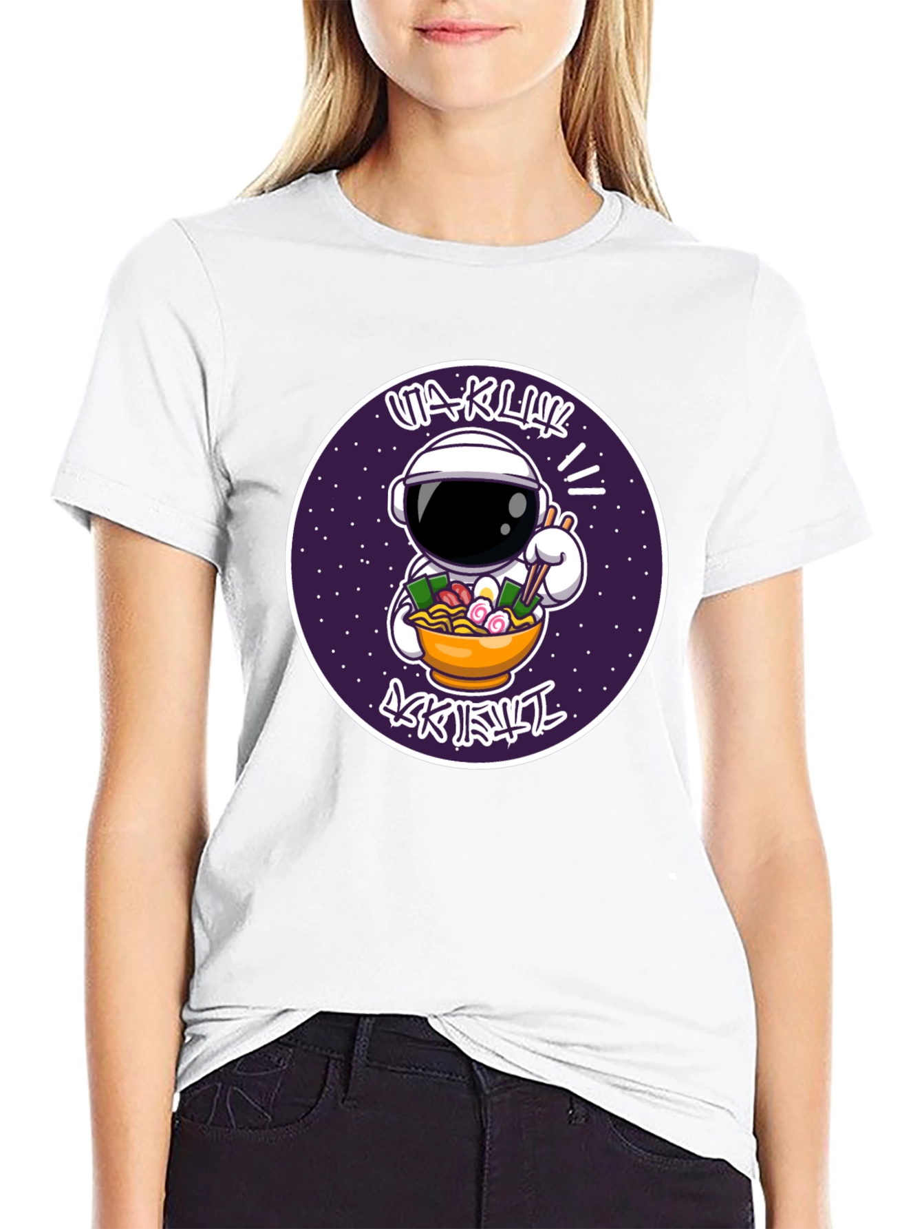 Astronaut Ramen T-Shirt - Space Foodie Tee