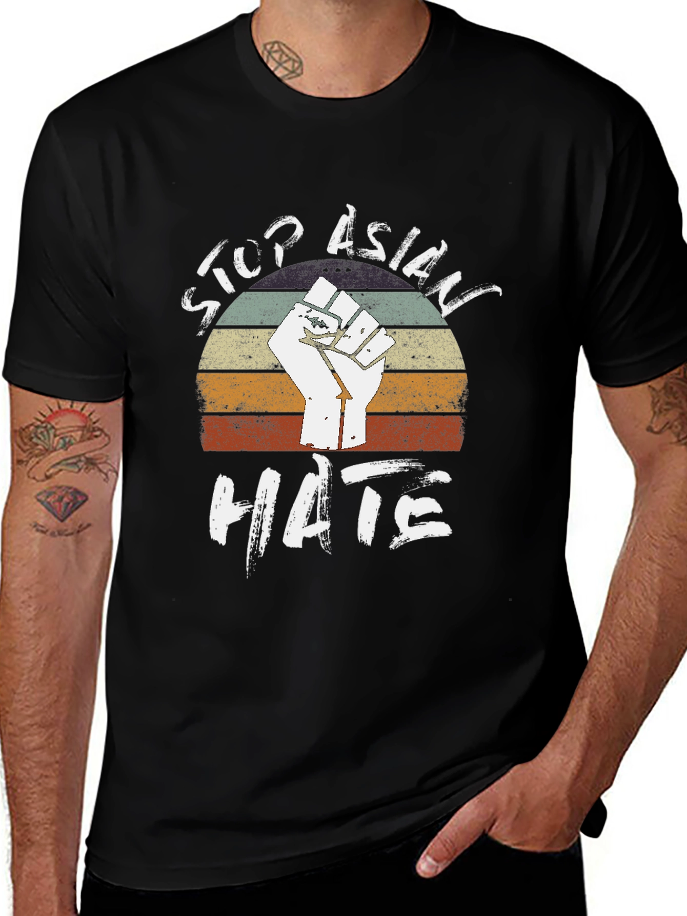Stop Asian Hate T-Shirt - Justice & Awareness