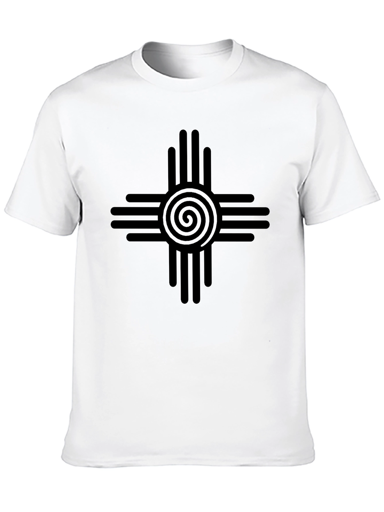 Black Zia Symbol T-Shirt
