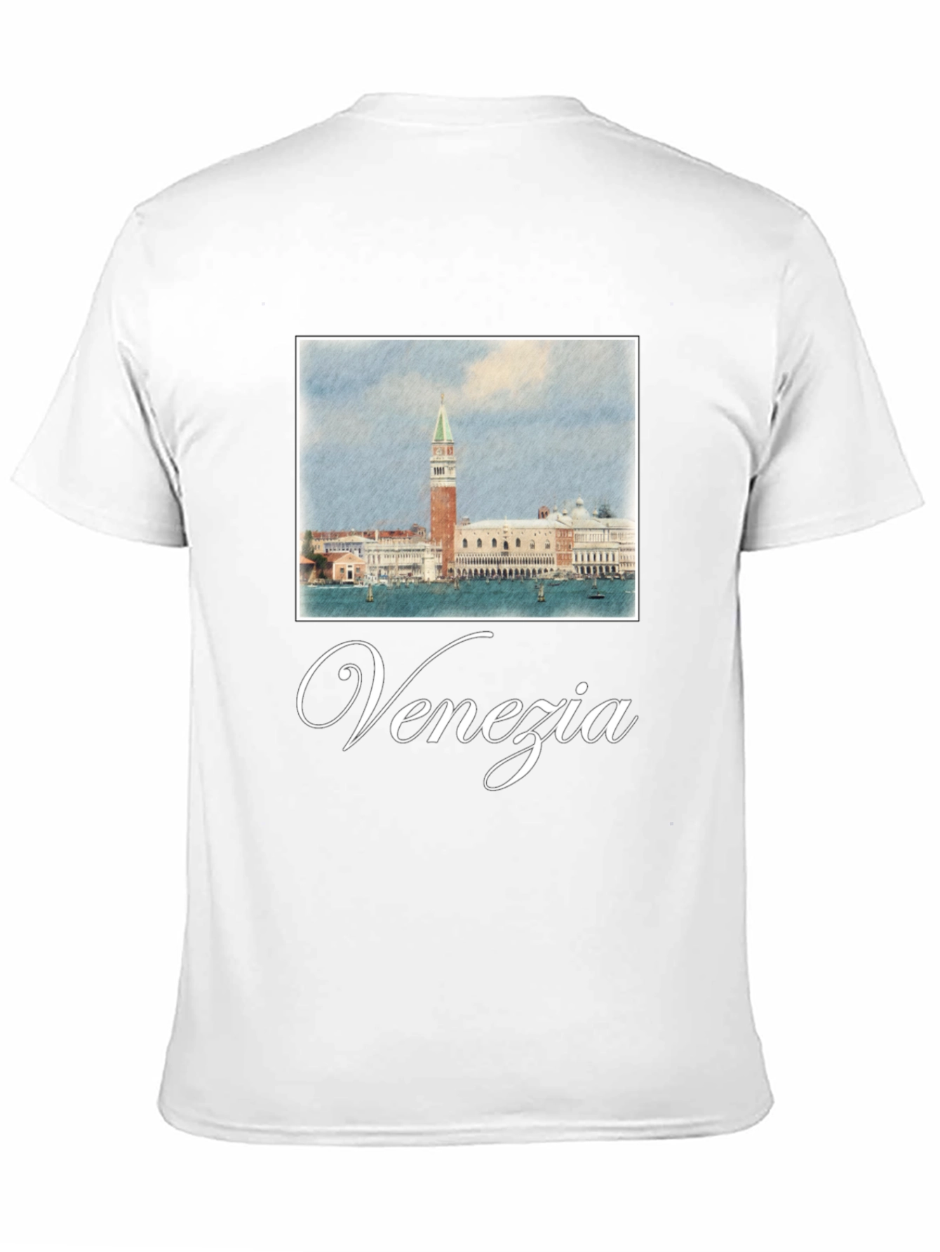 Venice Landmark T-Shirt - Classic Italian Travel Tee