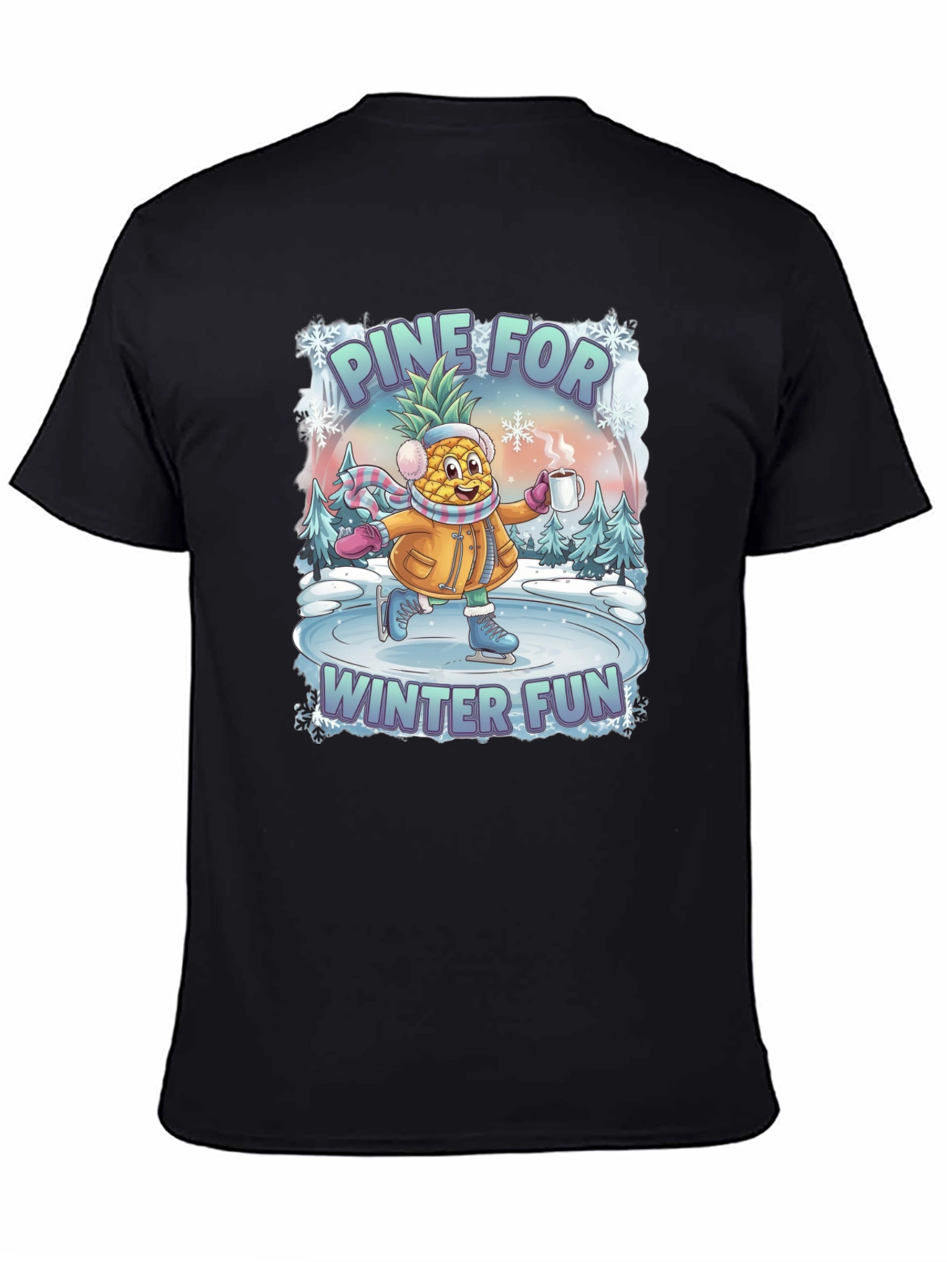 Pine For Winter Fun Graphic T-Shirt
