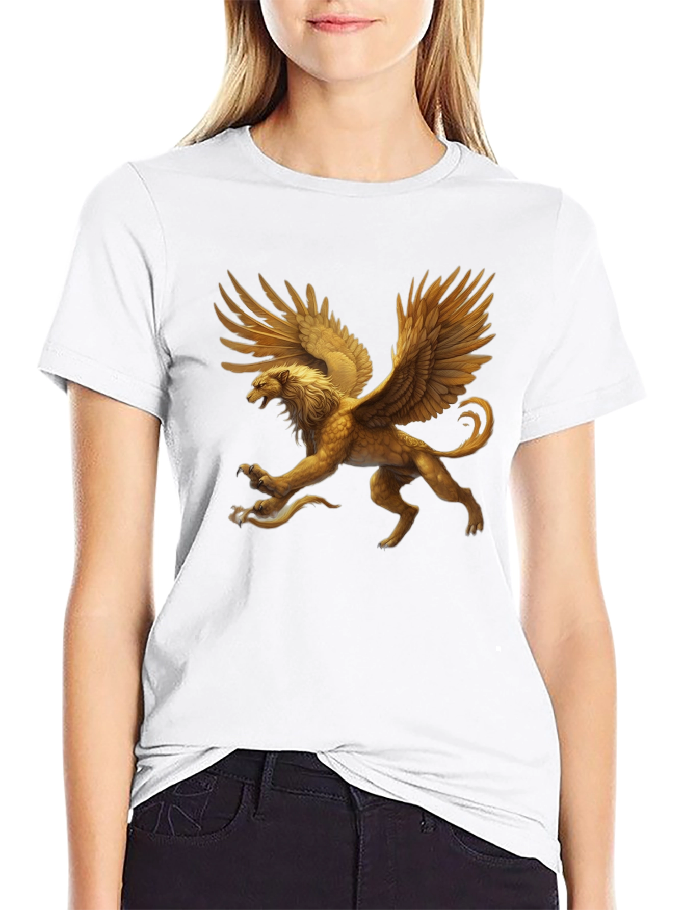 Griffin Graphic Tee - Black