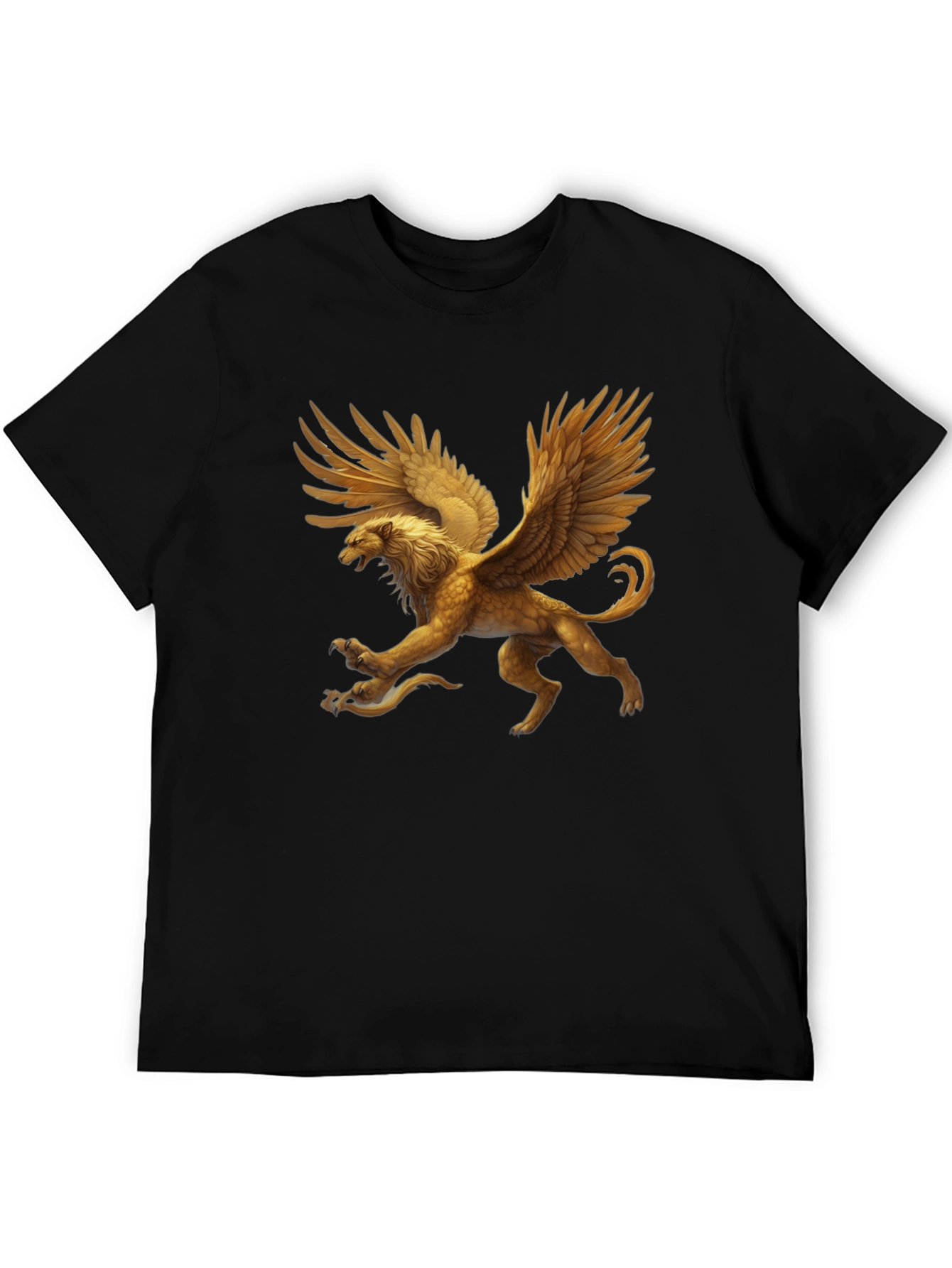 Griffin Graphic Tee - Black