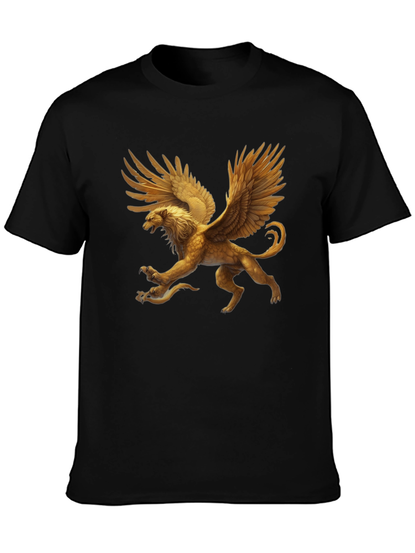 Griffin Graphic Tee - Black