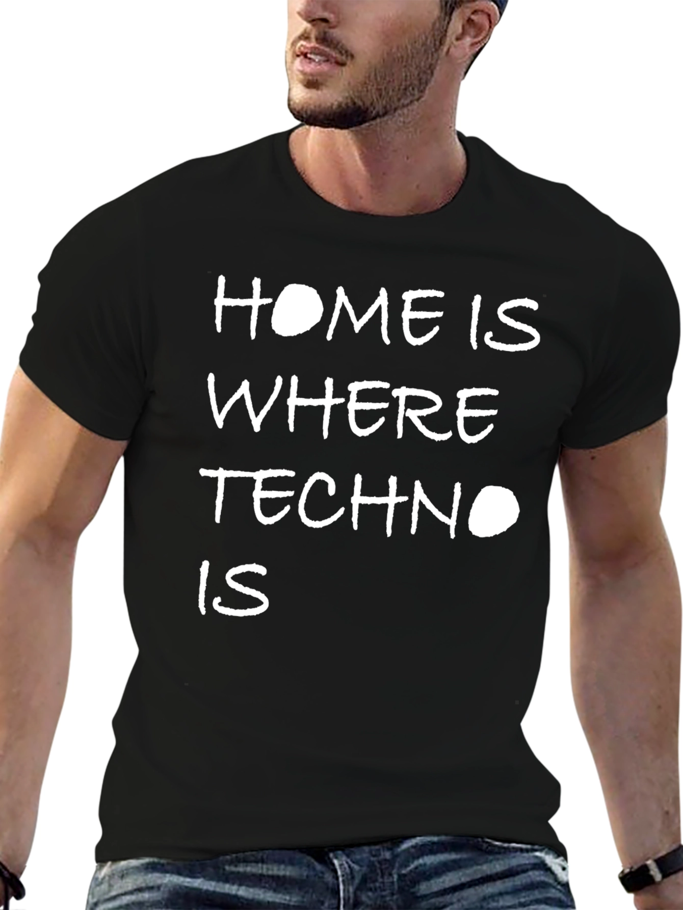 Home Is Where Techno Is T-Shirt