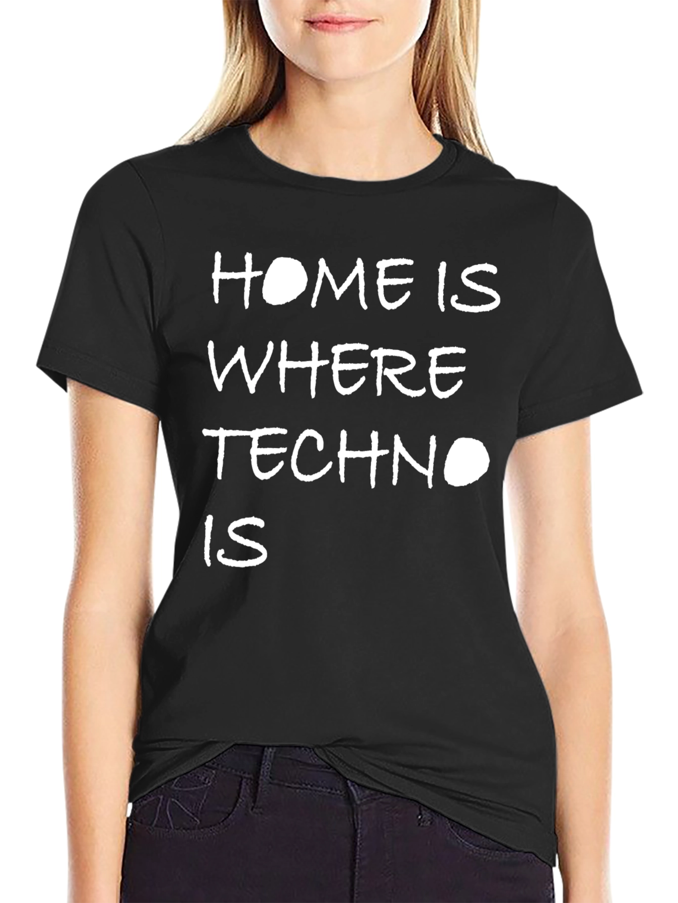 Home Is Where Techno Is T-Shirt