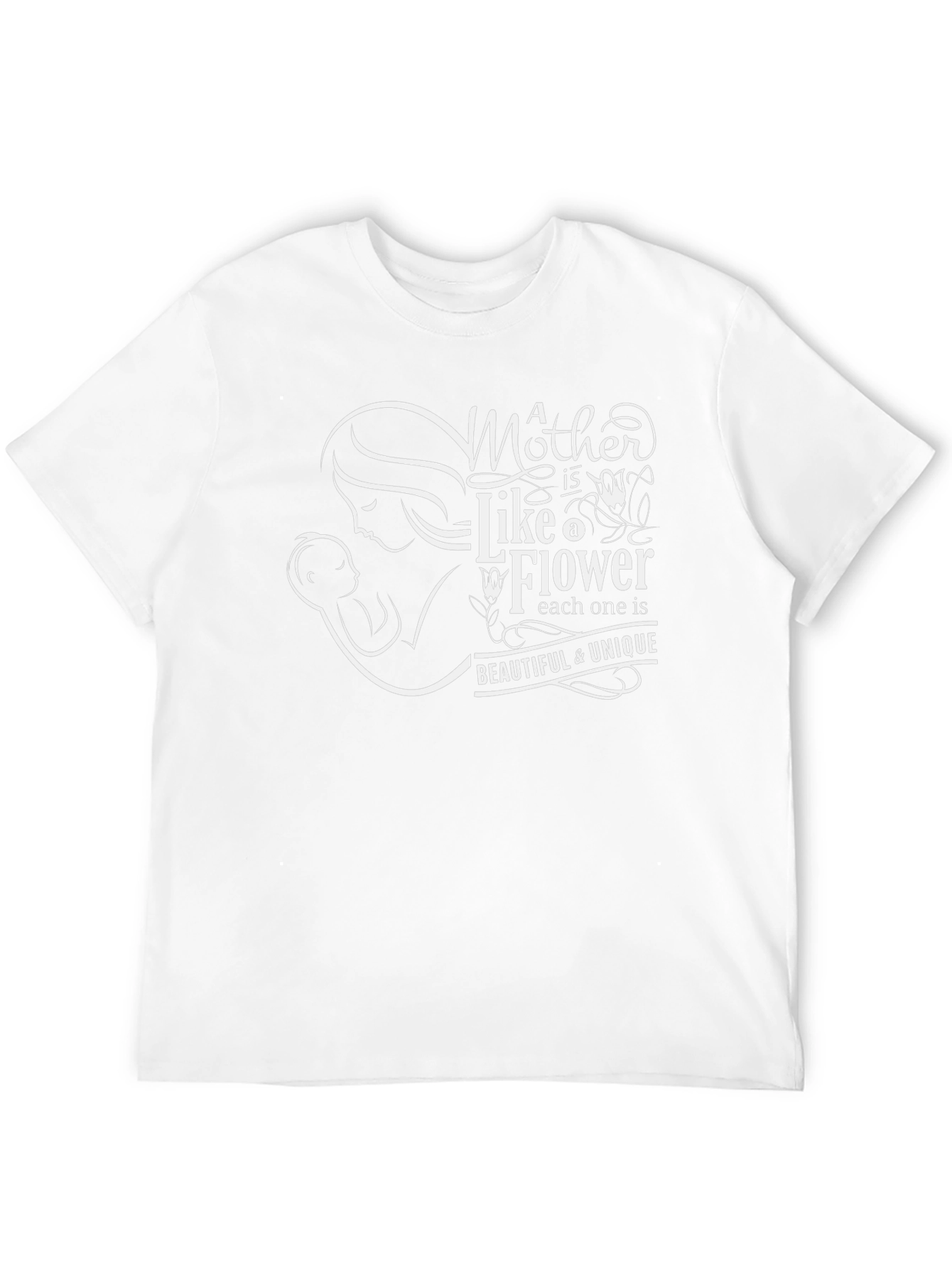 Mother is Like a Flower T-Shirt