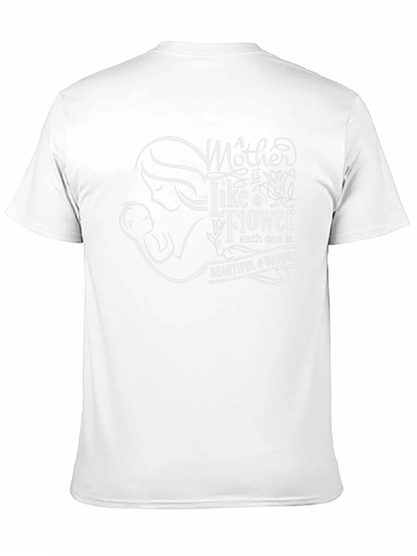 Mother is Like a Flower T-Shirt