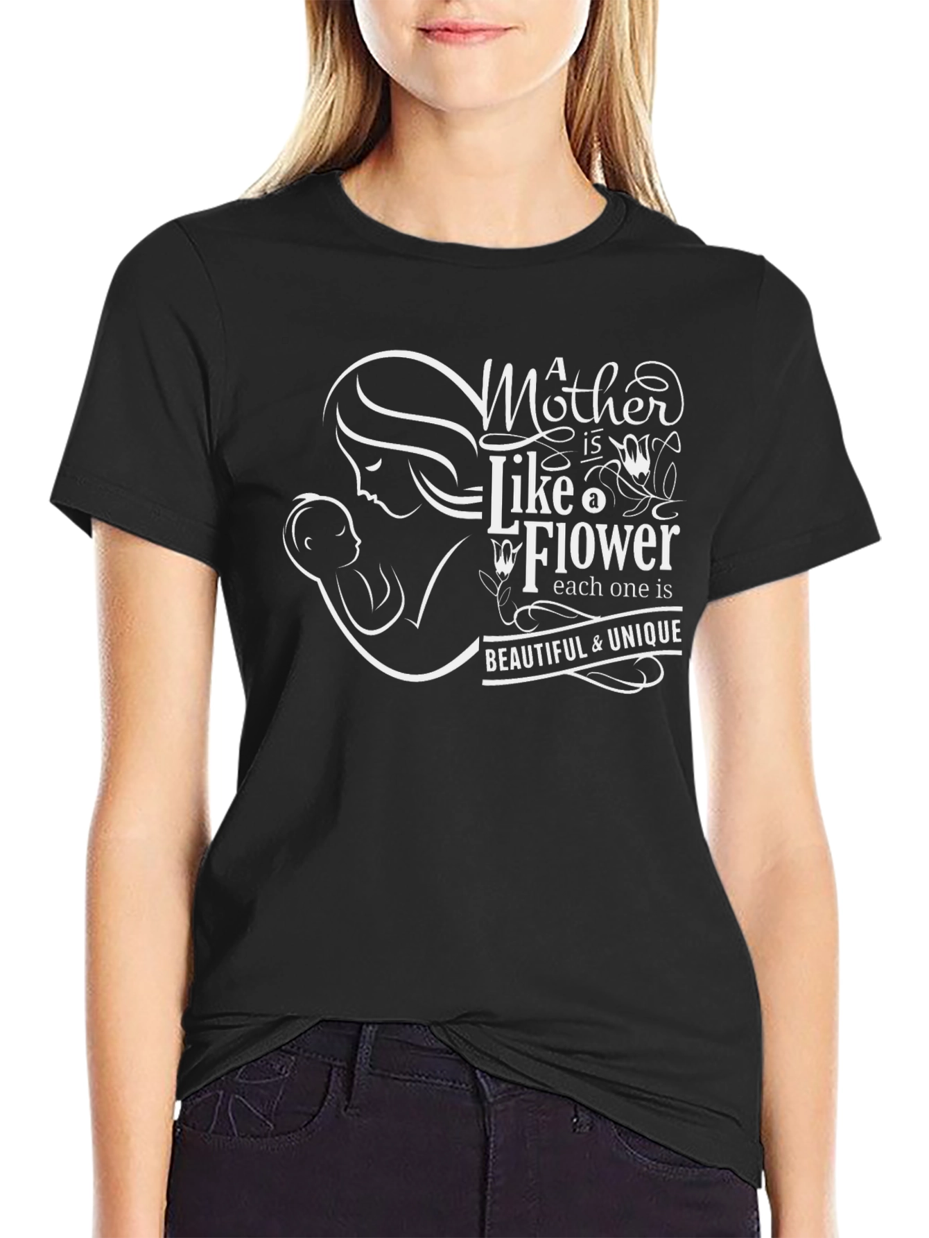 Mother is Like a Flower T-Shirt