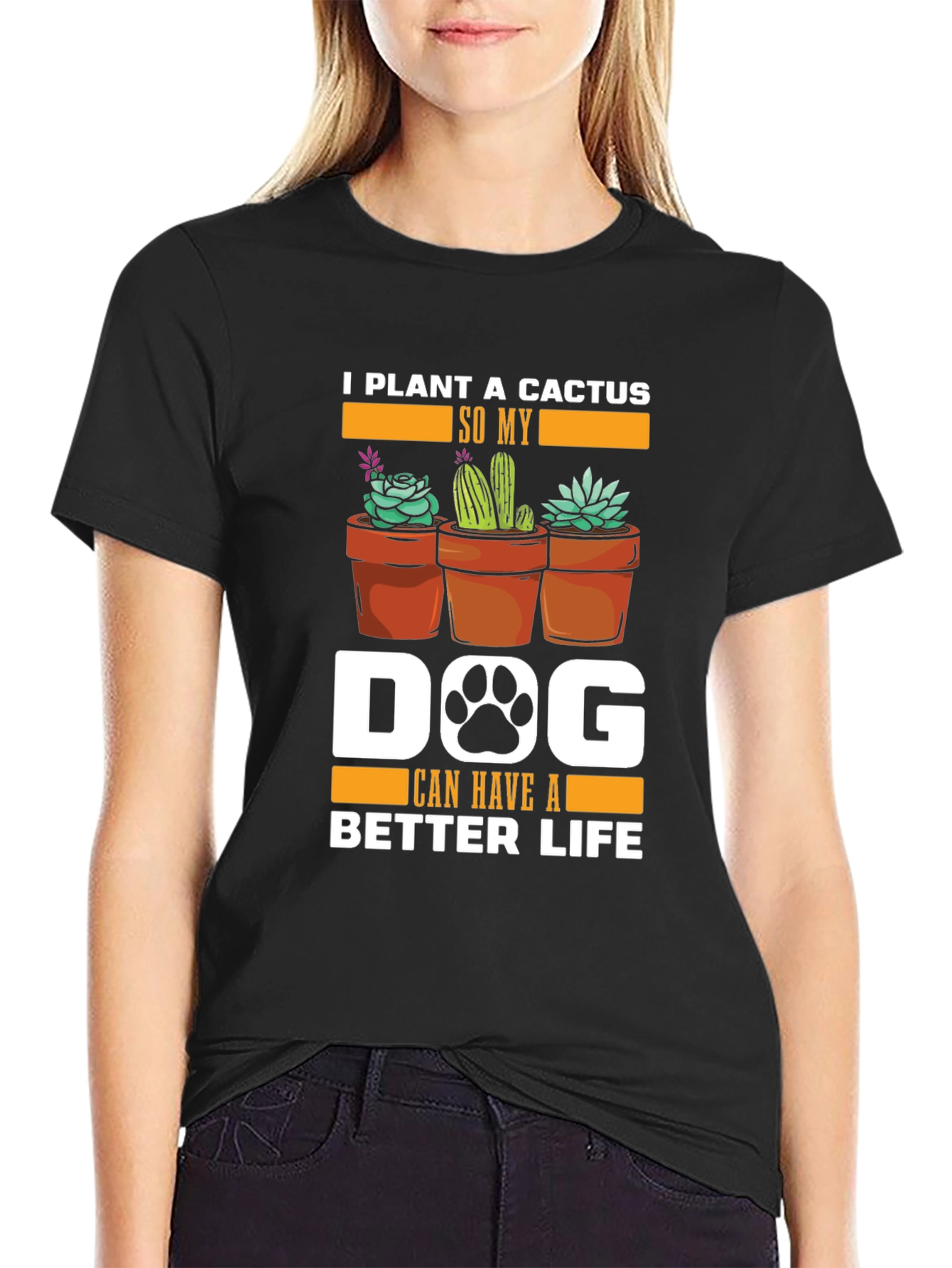 Cactus Dog Lover T-Shirt - Better Life