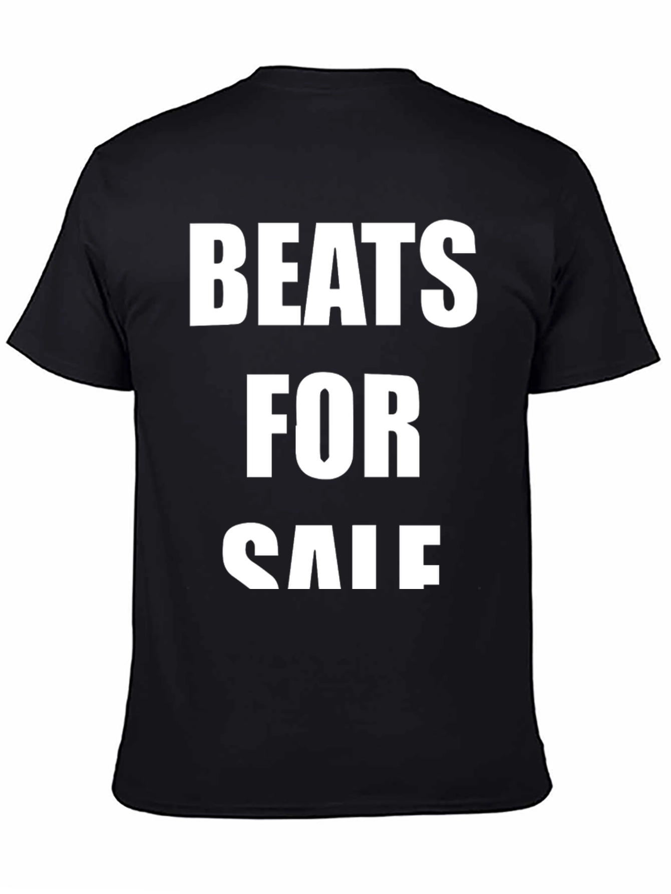 Beats for Sale Black T-Shirt