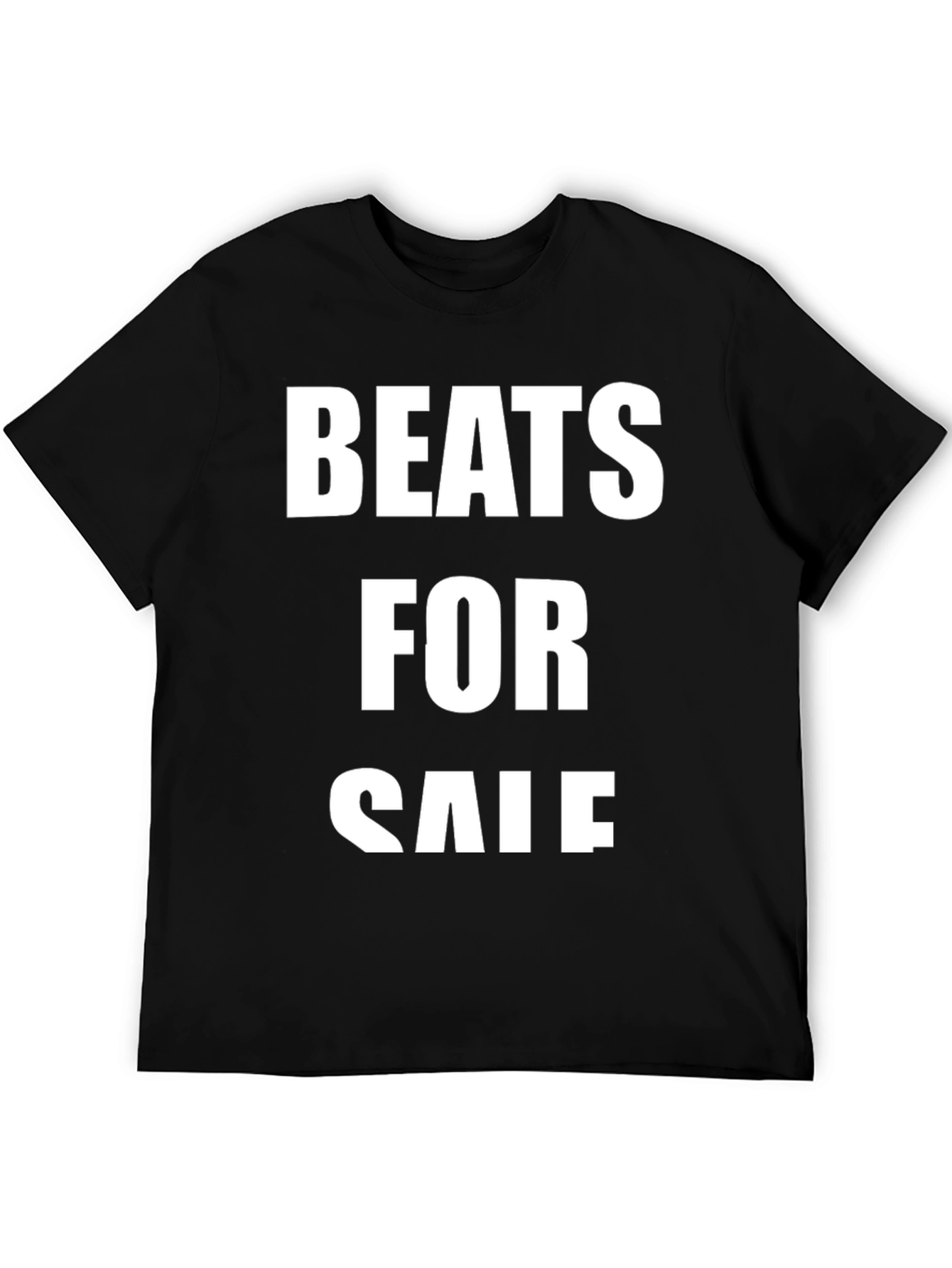 Beats for Sale Black T-Shirt