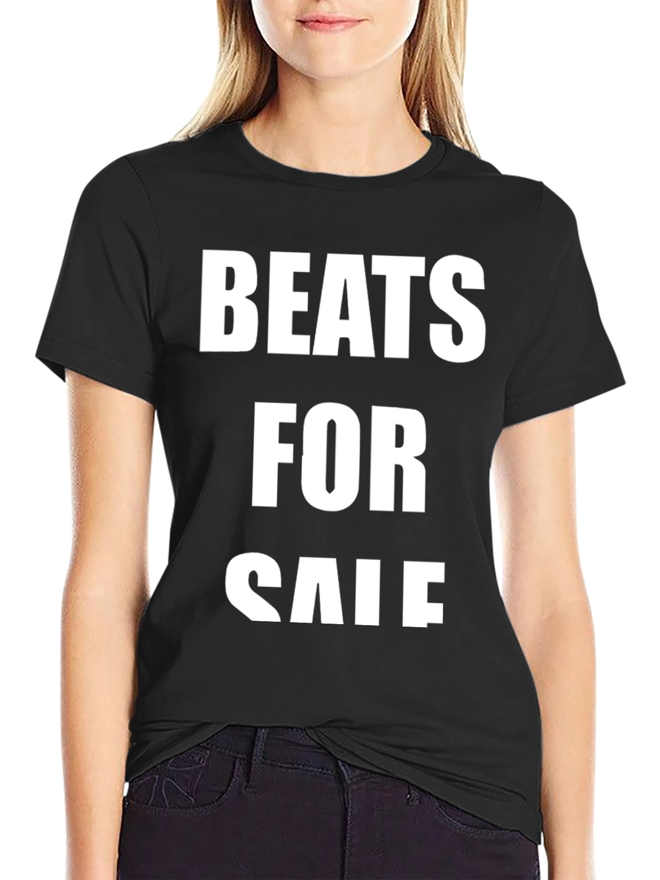 Beats for Sale Black T-Shirt