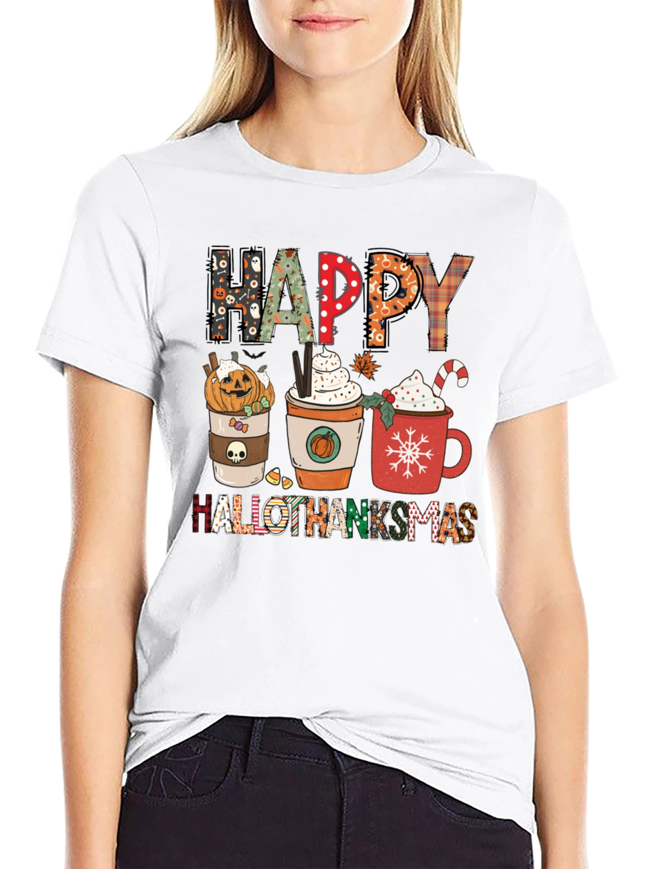 Happy Hallothanksmas T-Shirt